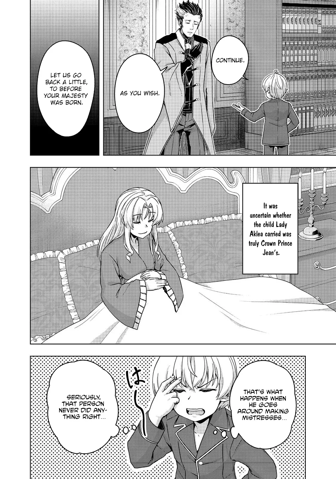 Tensei Shitara Koutei deshita ~Umare Nagara no Koutei wa Kono Saki Ikinokoreru ka Chapter 24 page 7