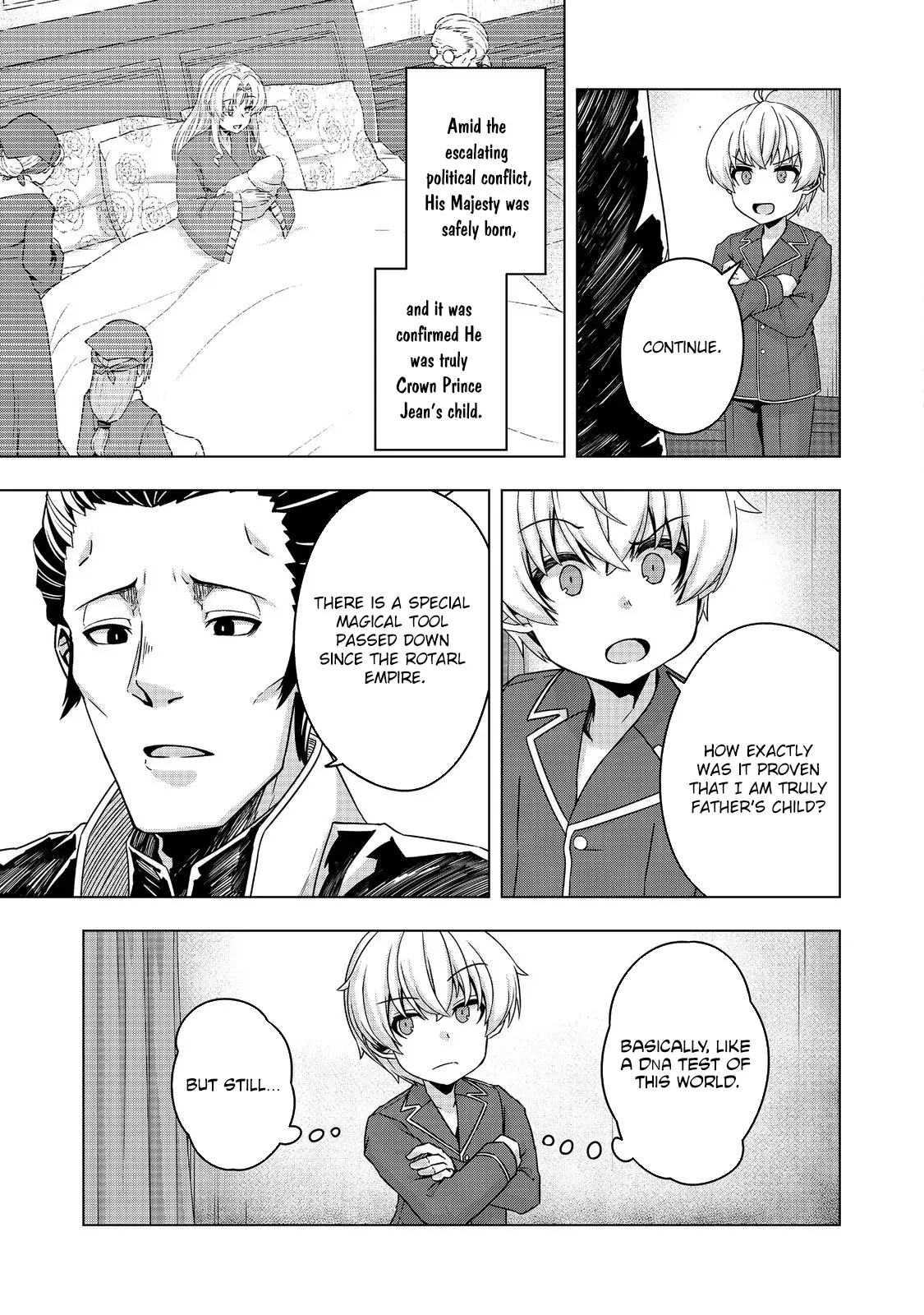 Tensei Shitara Koutei deshita ~Umare Nagara no Koutei wa Kono Saki Ikinokoreru ka Chapter 24 page 12