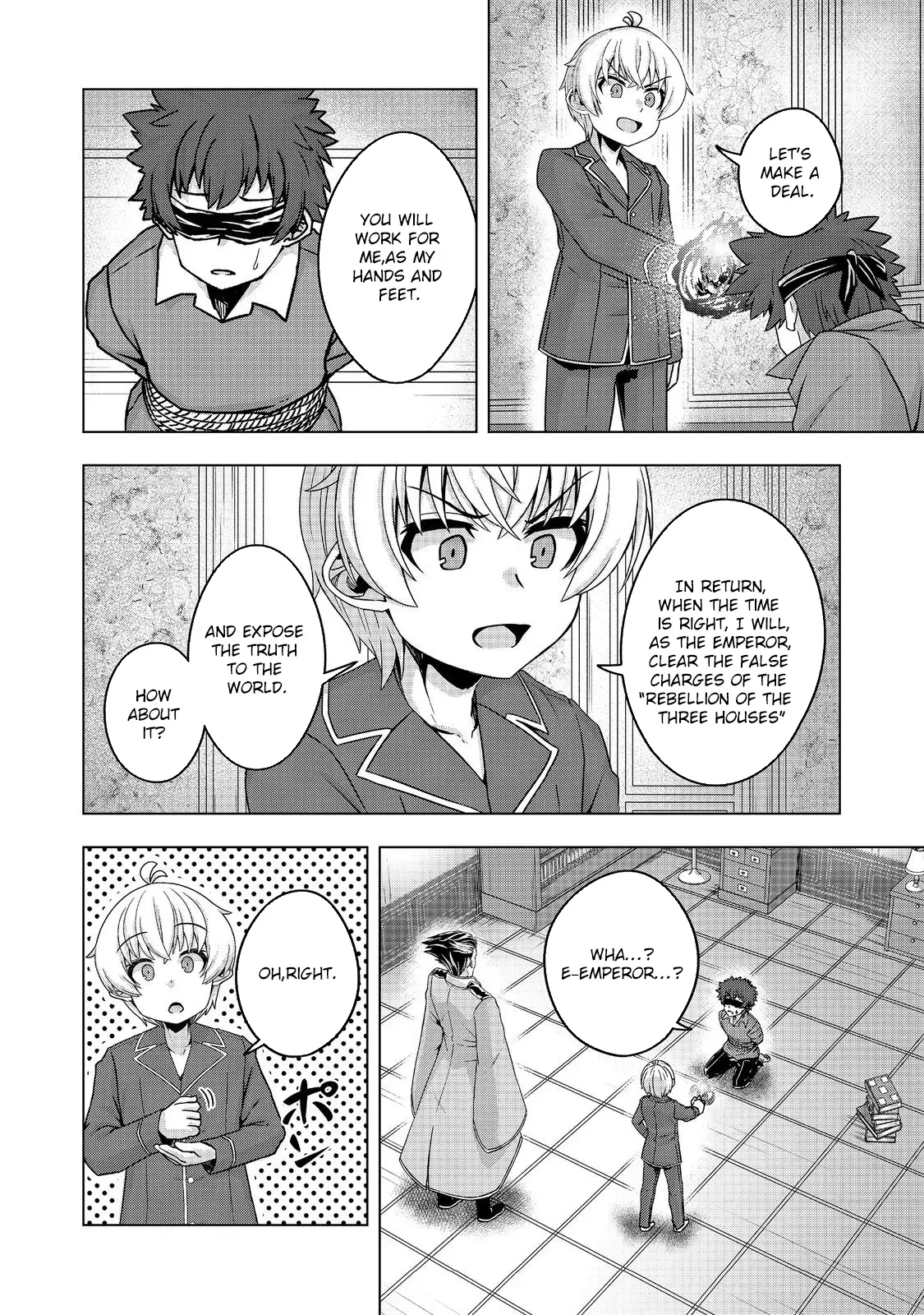 Tensei Shitara Koutei deshita ~Umare Nagara no Koutei wa Kono Saki Ikinokoreru ka Chapter 24 page 29
