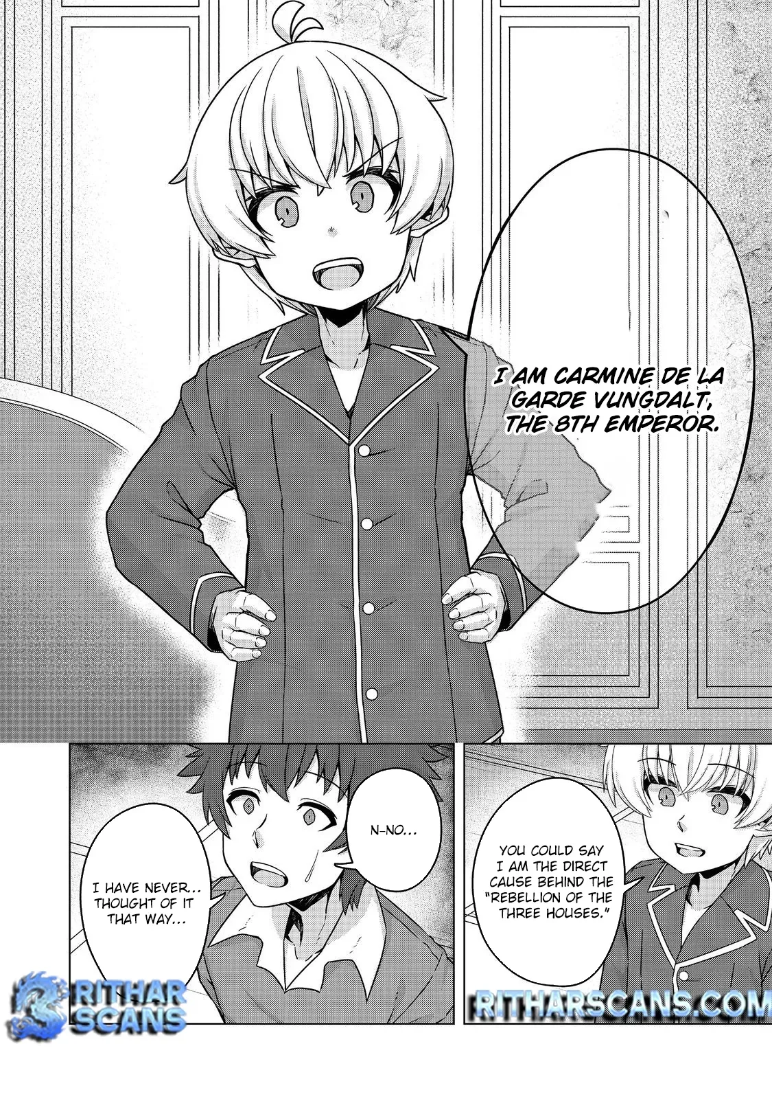 Tensei Shitara Koutei deshita ~Umare Nagara no Koutei wa Kono Saki Ikinokoreru ka Chapter 24 page 31
