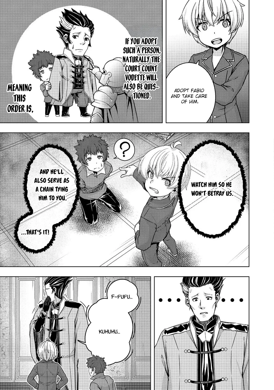 Tensei Shitara Koutei deshita ~Umare Nagara no Koutei wa Kono Saki Ikinokoreru ka Chapter 24 page 34