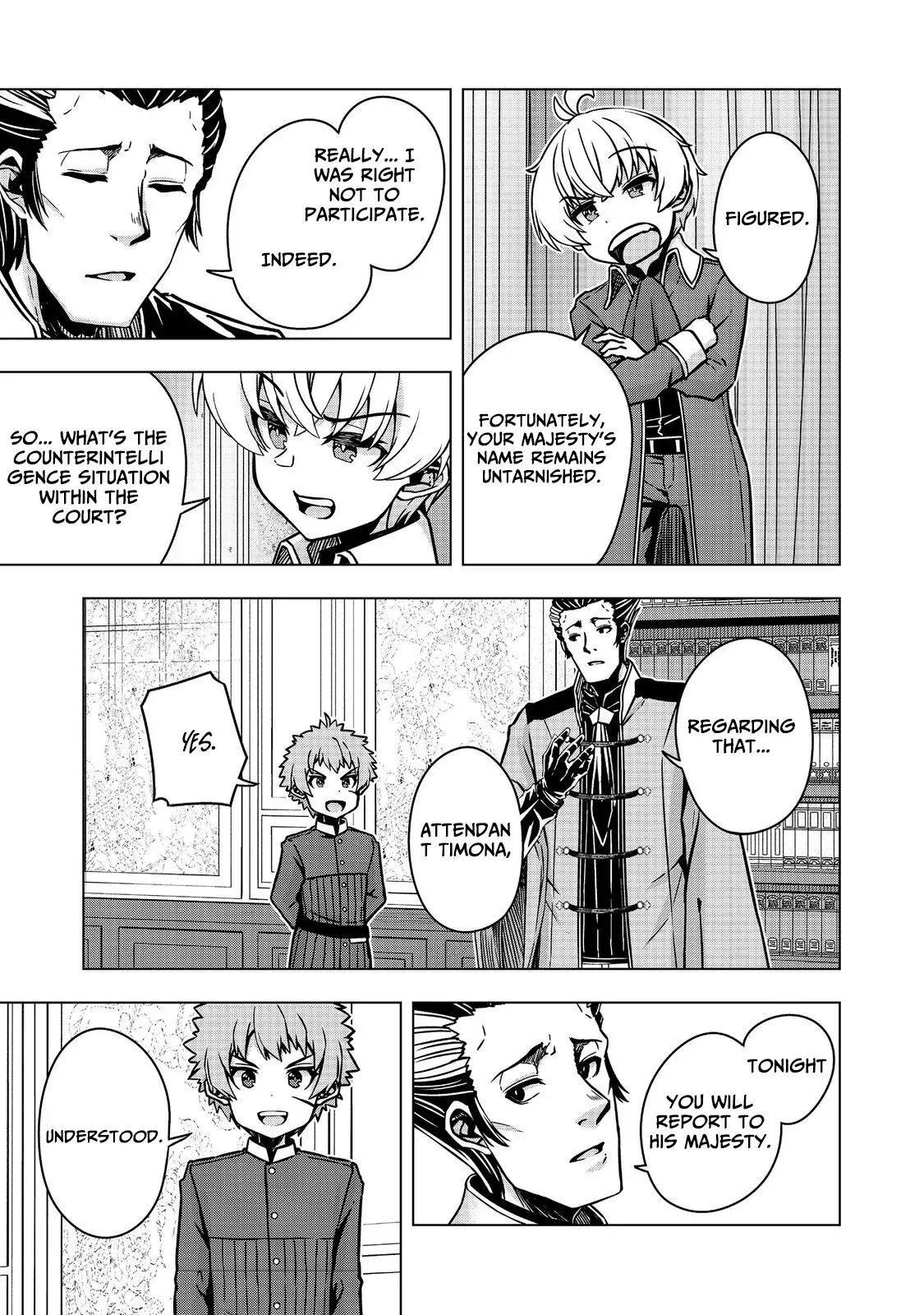 Tensei Shitara Koutei deshita ~Umare Nagara no Koutei wa Kono Saki Ikinokoreru ka Chapter 28 page 14