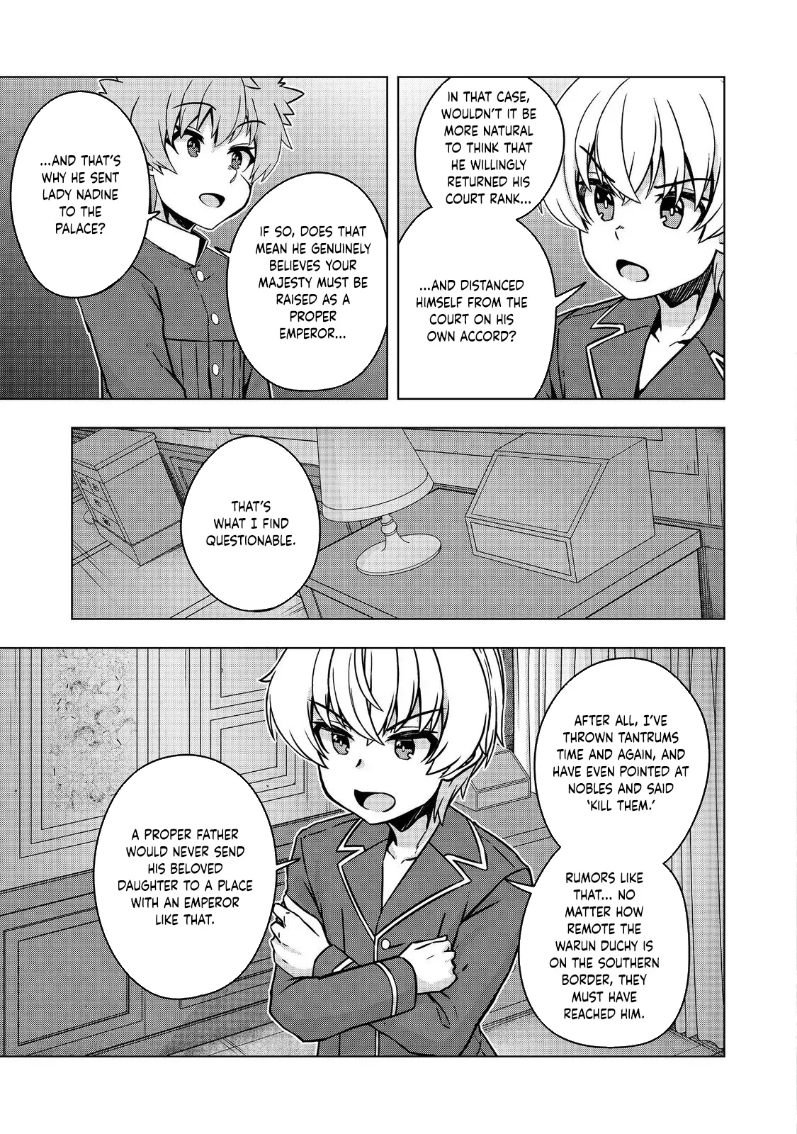 Tensei Shitara Koutei deshita ~Umare Nagara no Koutei wa Kono Saki Ikinokoreru ka Chapter 27 page 27