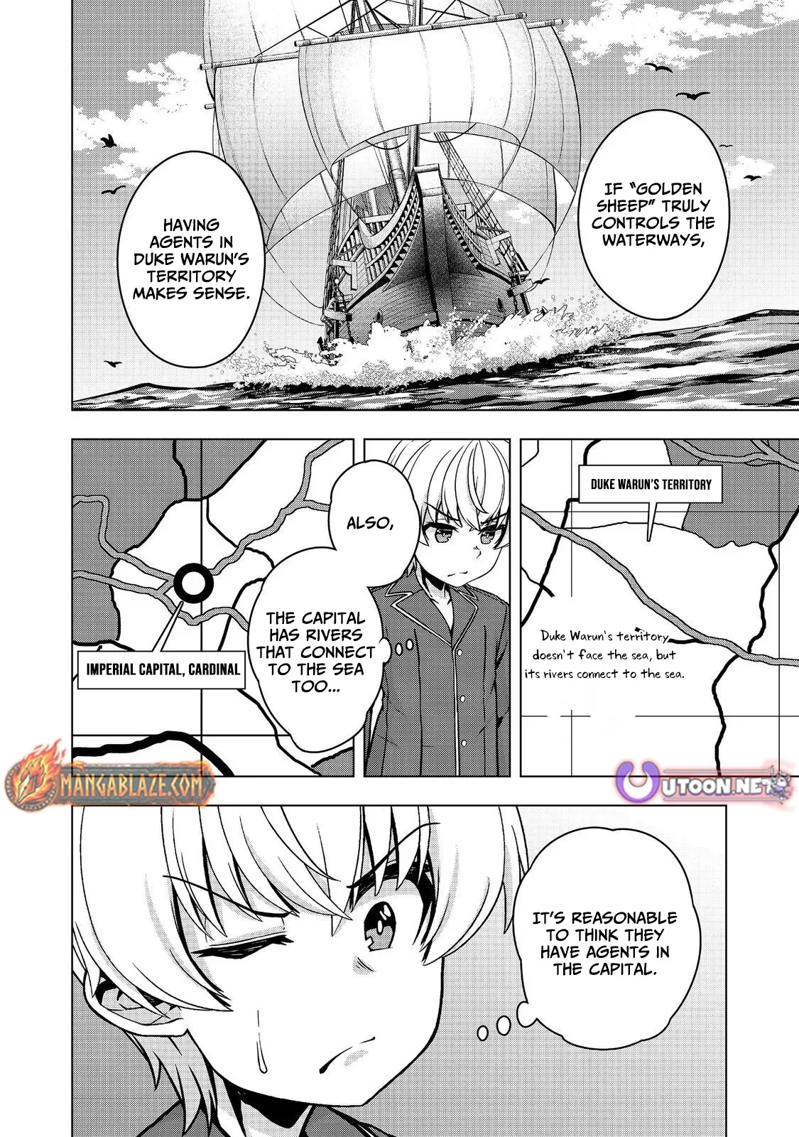 Tensei Shitara Koutei deshita ~Umare Nagara no Koutei wa Kono Saki Ikinokoreru ka Chapter 28 page 35