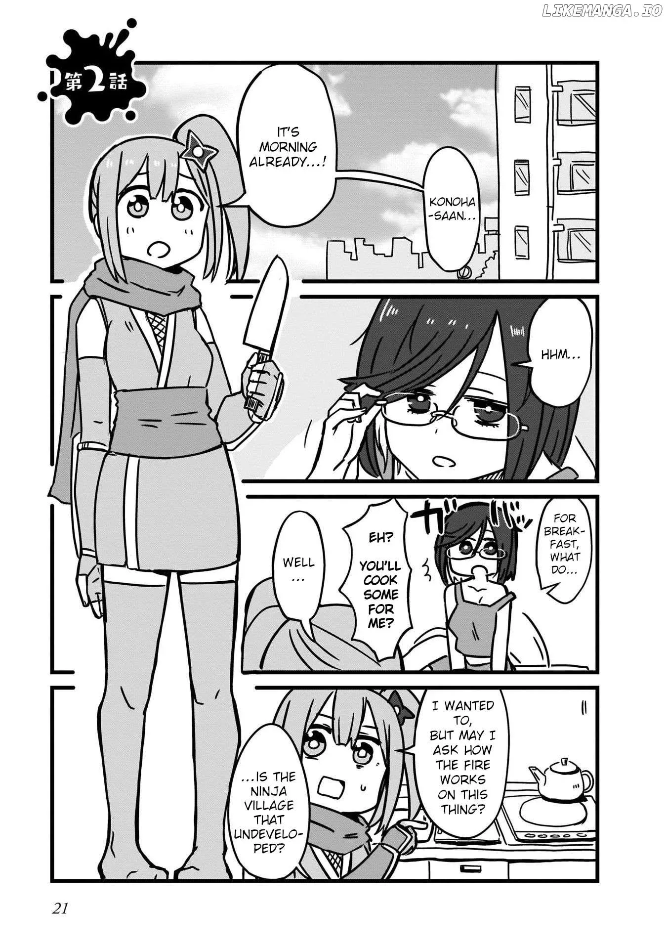 A Ninja and an Assassin Living Together Chapter 2 page 1