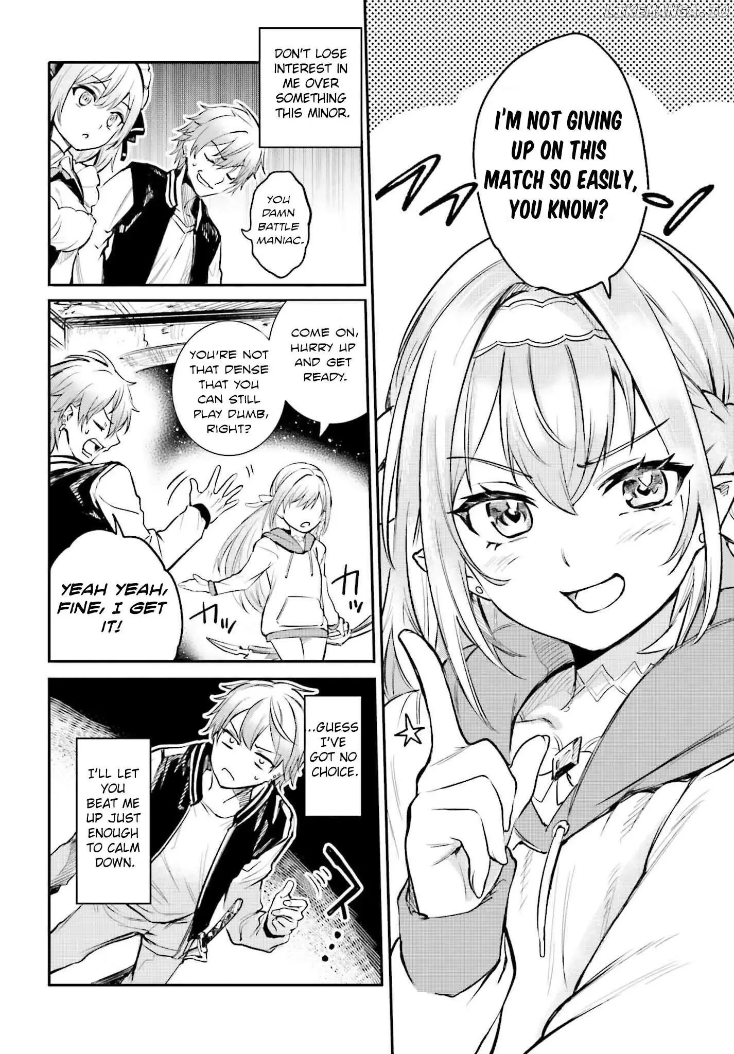 Danshi Kinsei Game Sekai de Ore ga Yarubeki Yuiitsu no Koto - Yuri no Ma ni Hasamaru Otoko to Shite Tensei shite shimaimashita Chapter 2 page 10