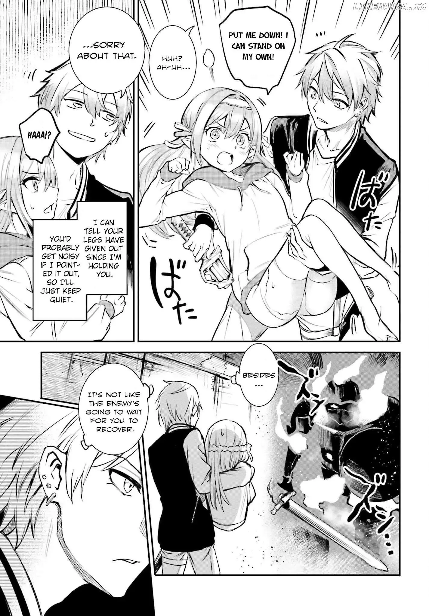 Danshi Kinsei Game Sekai de Ore ga Yarubeki Yuiitsu no Koto - Yuri no Ma ni Hasamaru Otoko to Shite Tensei shite shimaimashita Chapter 2 page 15