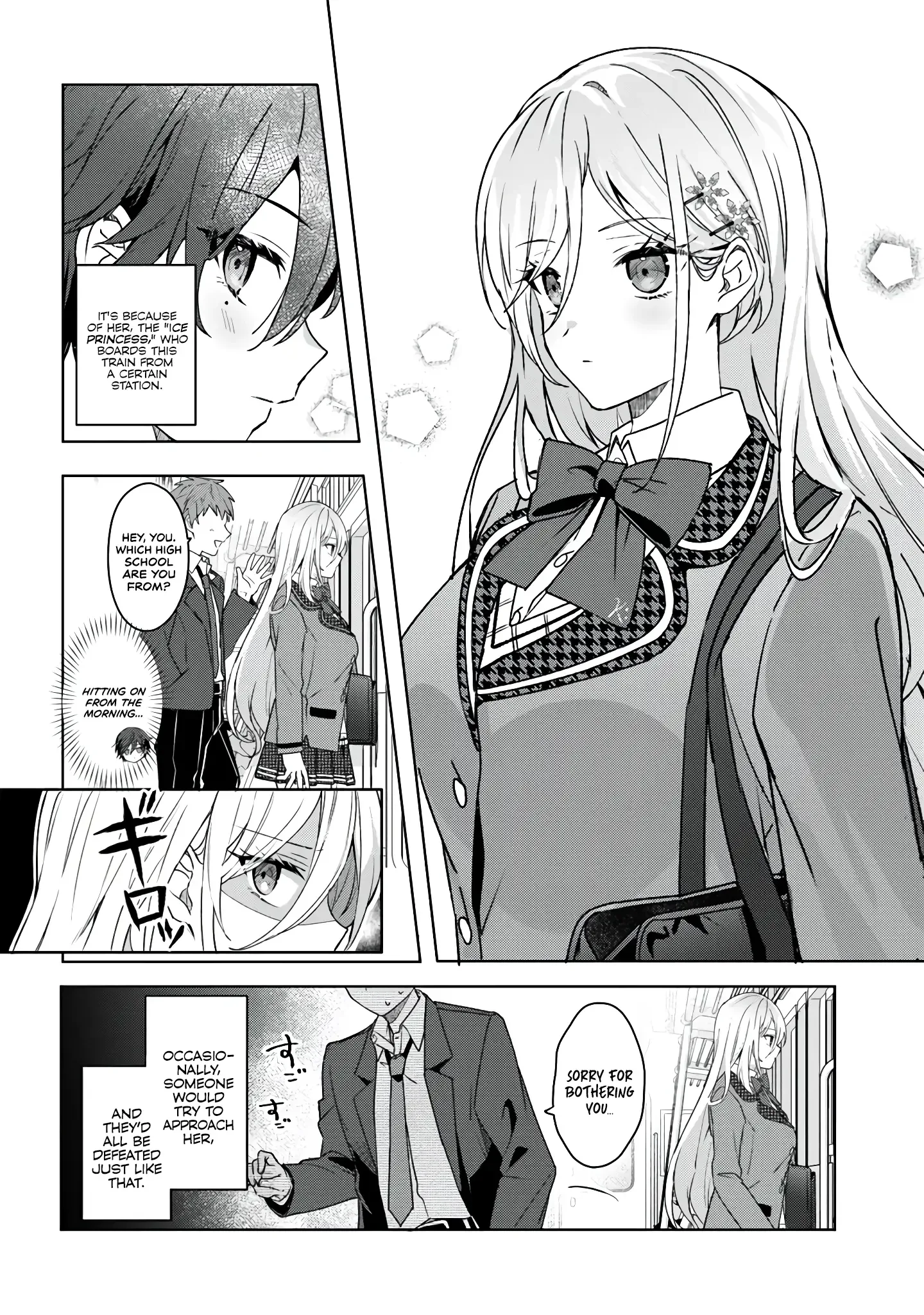After I Save The Ice Princess From Another School From A Mol*ster, We Started As Friends Chapter 1 page 5