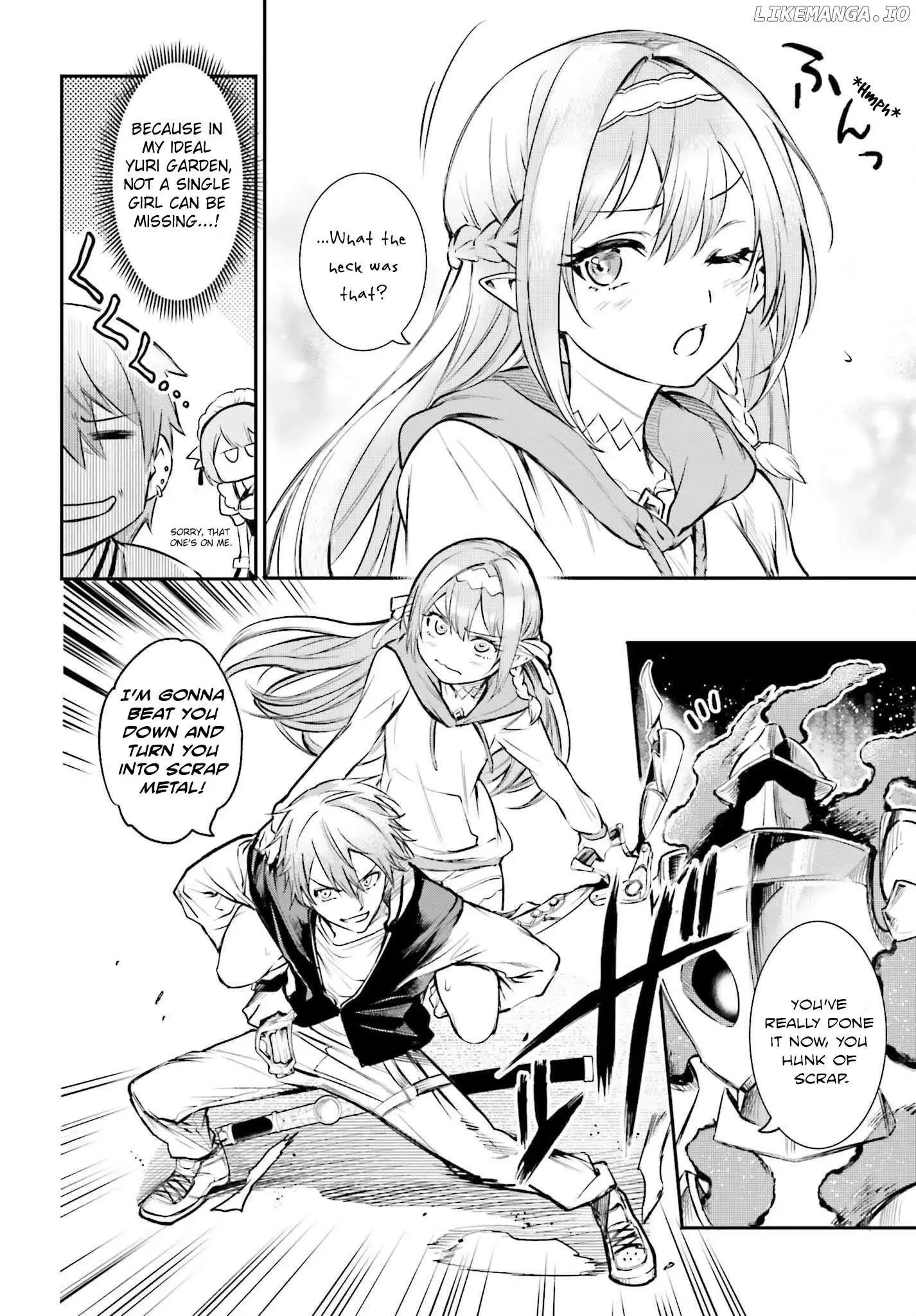 Danshi Kinsei Game Sekai de Ore ga Yarubeki Yuiitsu no Koto - Yuri no Ma ni Hasamaru Otoko to Shite Tensei shite shimaimashita Chapter 2 page 24