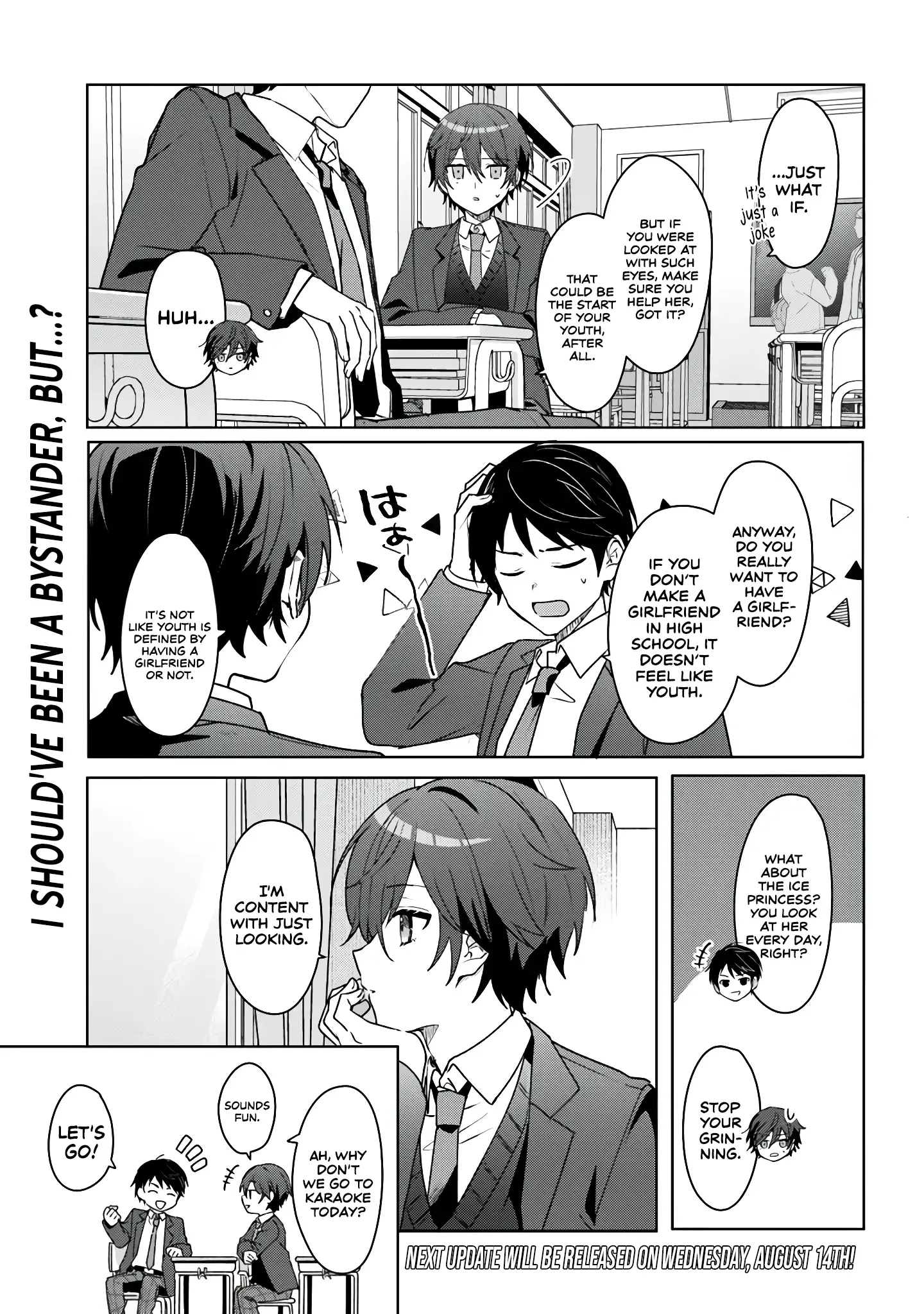 After I Save The Ice Princess From Another School From A Mol*ster, We Started As Friends Chapter 1 page 14