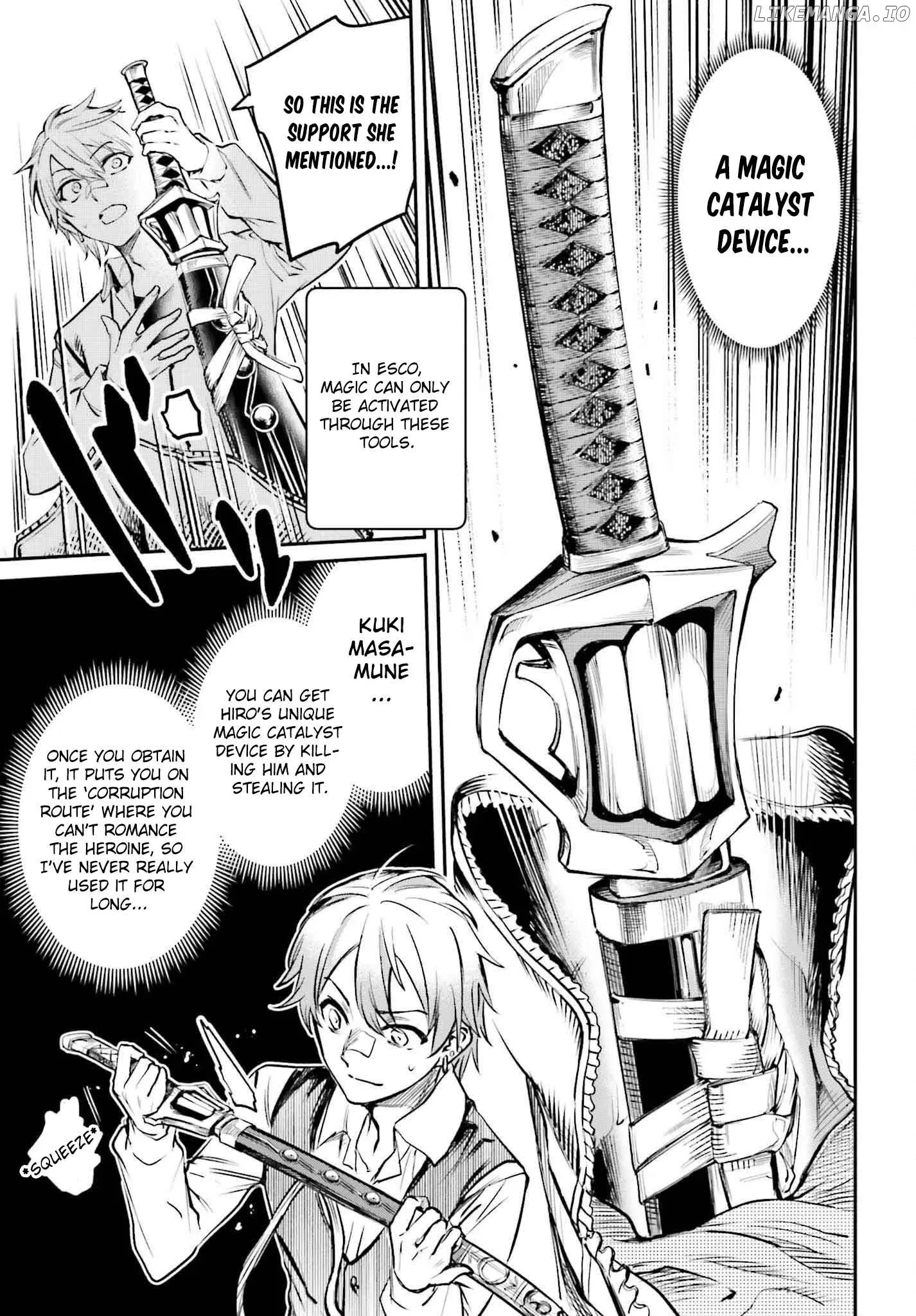 Danshi Kinsei Game Sekai de Ore ga Yarubeki Yuiitsu no Koto - Yuri no Ma ni Hasamaru Otoko to Shite Tensei shite shimaimashita Chapter 1 page 31