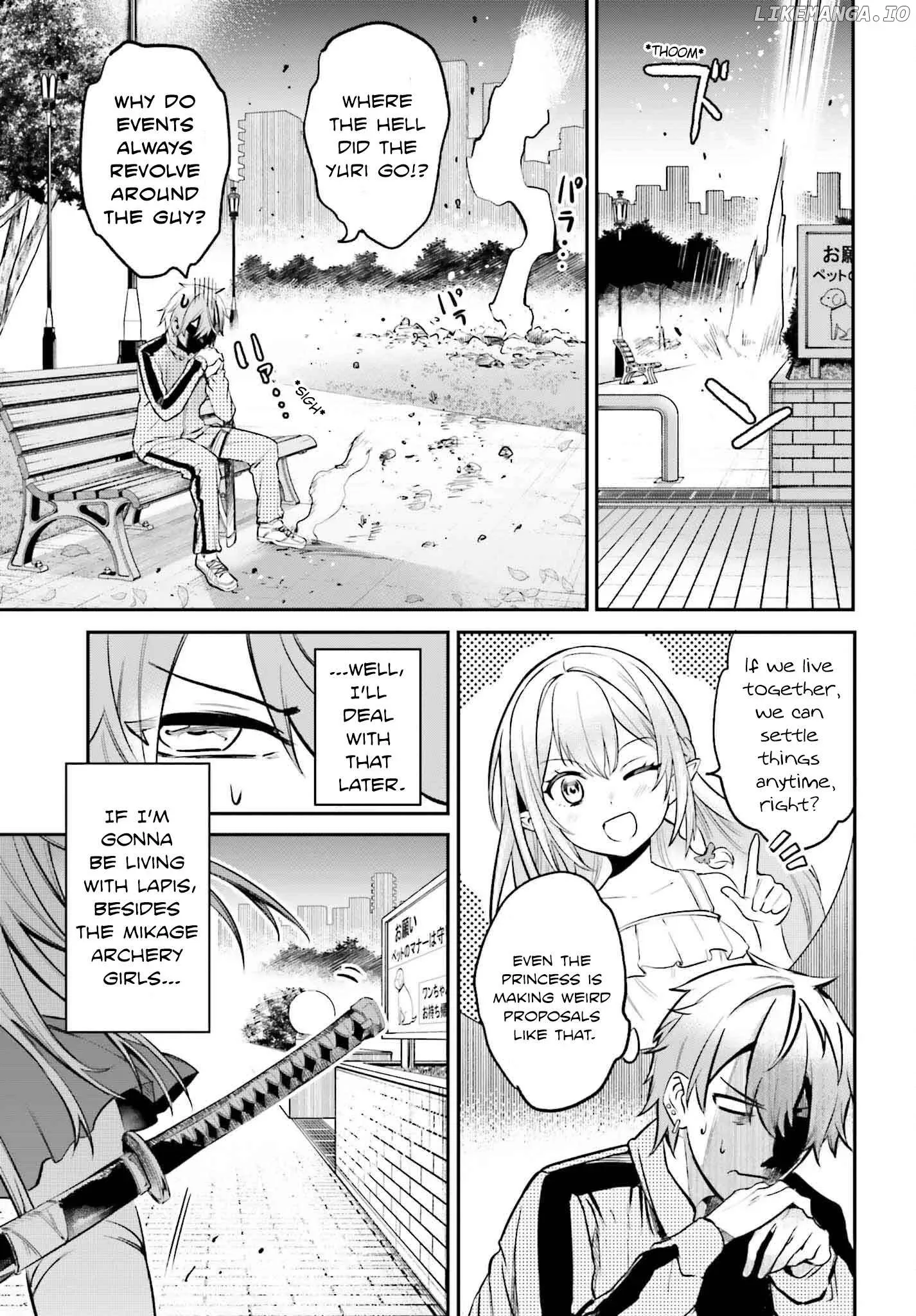 Danshi Kinsei Game Sekai de Ore ga Yarubeki Yuiitsu no Koto - Yuri no Ma ni Hasamaru Otoko to Shite Tensei shite shimaimashita Chapter 3 page 9