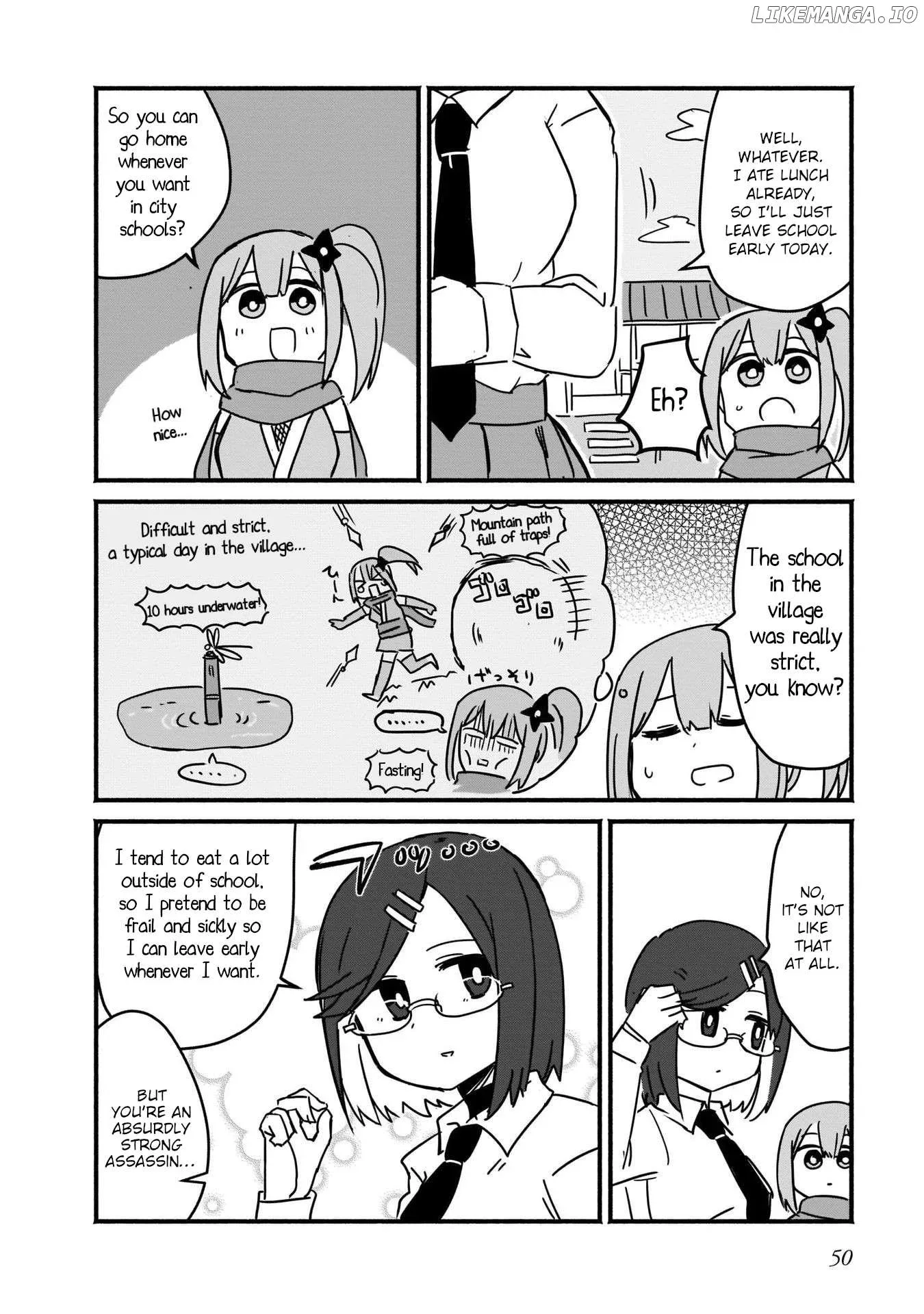 A Ninja and an Assassin Living Together Chapter 3 page 12