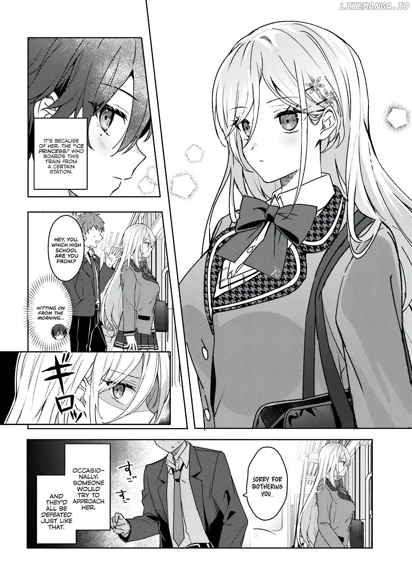 After I Save The Ice Princess From Another School From A Mol*ster, We Started As Friends Chapter 1.1 page 4