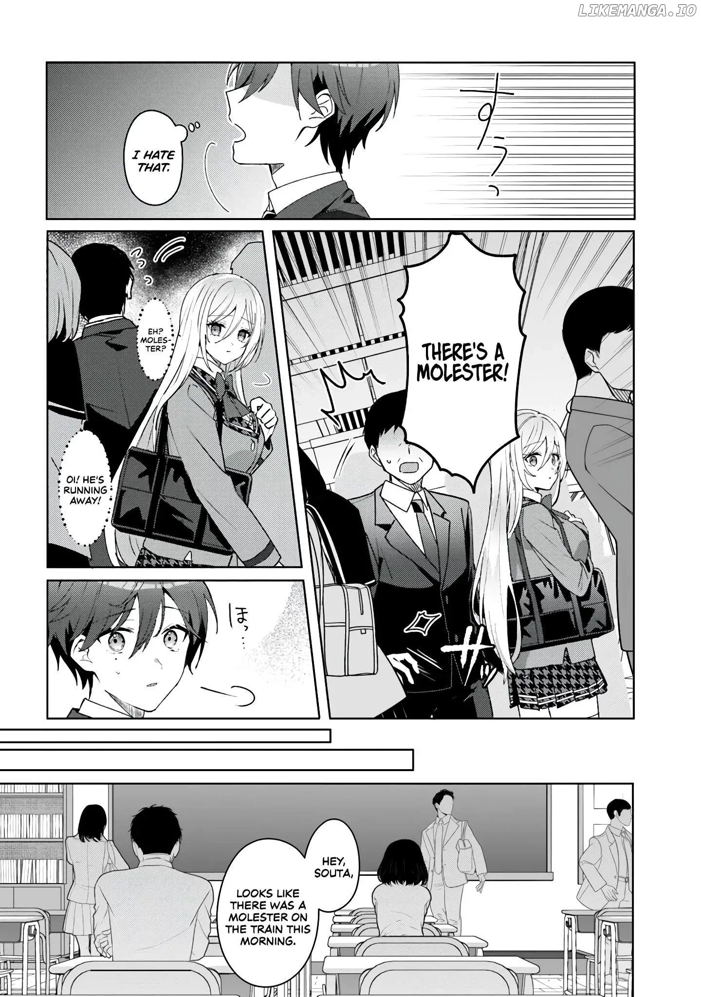 After I Save The Ice Princess From Another School From A Mol*ster, We Started As Friends Chapter 1.1 page 10