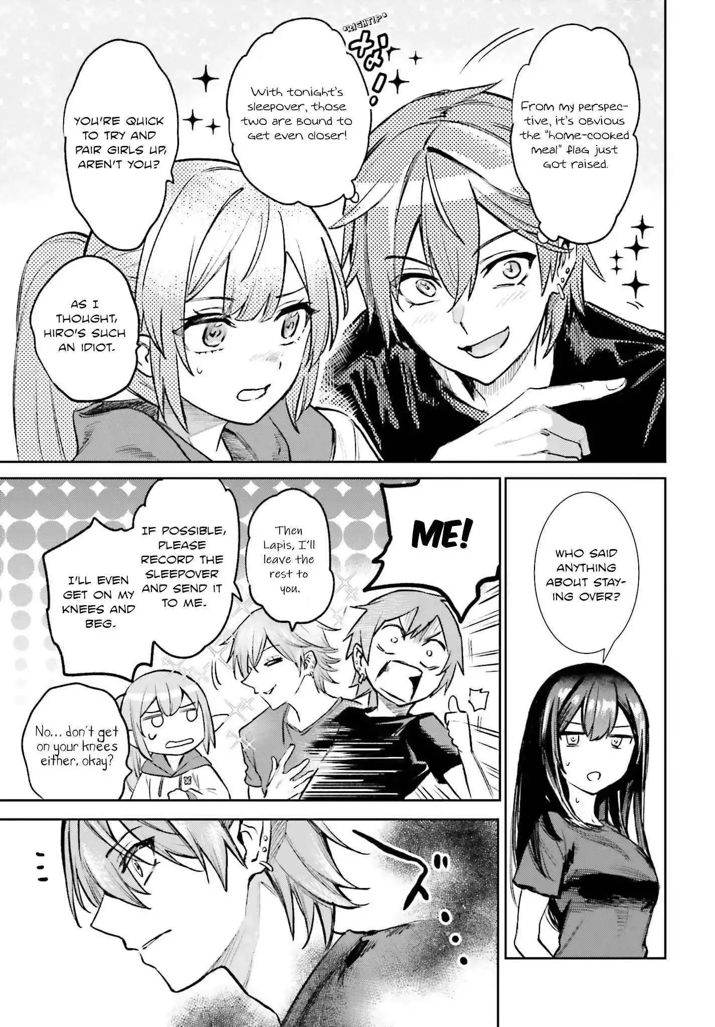 Danshi Kinsei Game Sekai de Ore ga Yarubeki Yuiitsu no Koto - Yuri no Ma ni Hasamaru Otoko to Shite Tensei shite shimaimashita Chapter 6 page 6