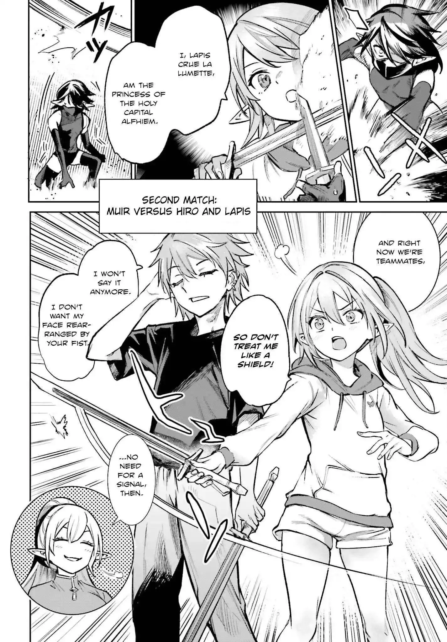 Danshi Kinsei Game Sekai de Ore ga Yarubeki Yuiitsu no Koto - Yuri no Ma ni Hasamaru Otoko to Shite Tensei shite shimaimashita Chapter 6 page 9