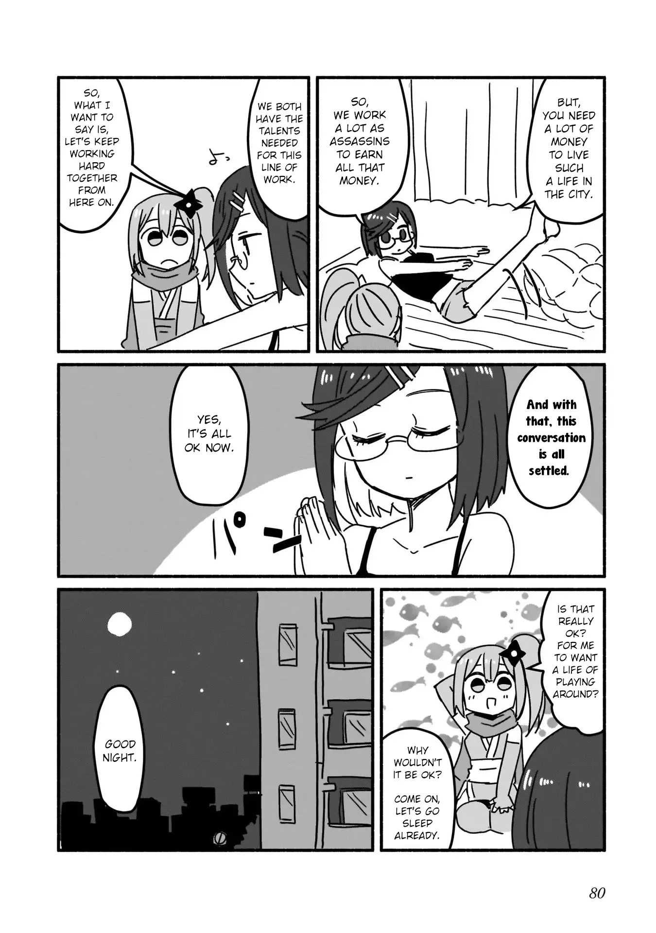 A Ninja and an Assassin Living Together Chapter 5 page 6
