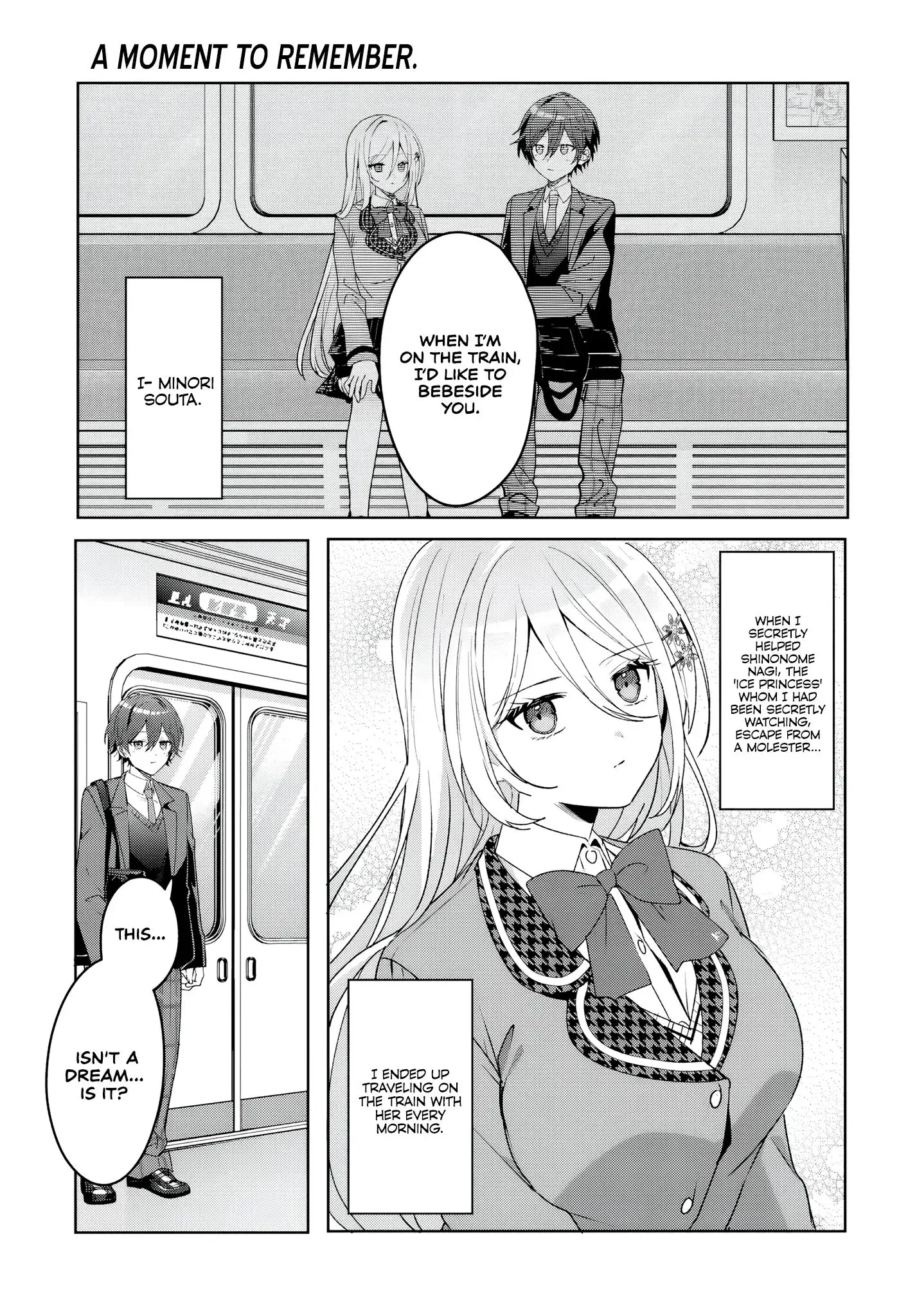 After I Save The Ice Princess From Another School From A Mol*ster, We Started As Friends Chapter 2.1 page 2