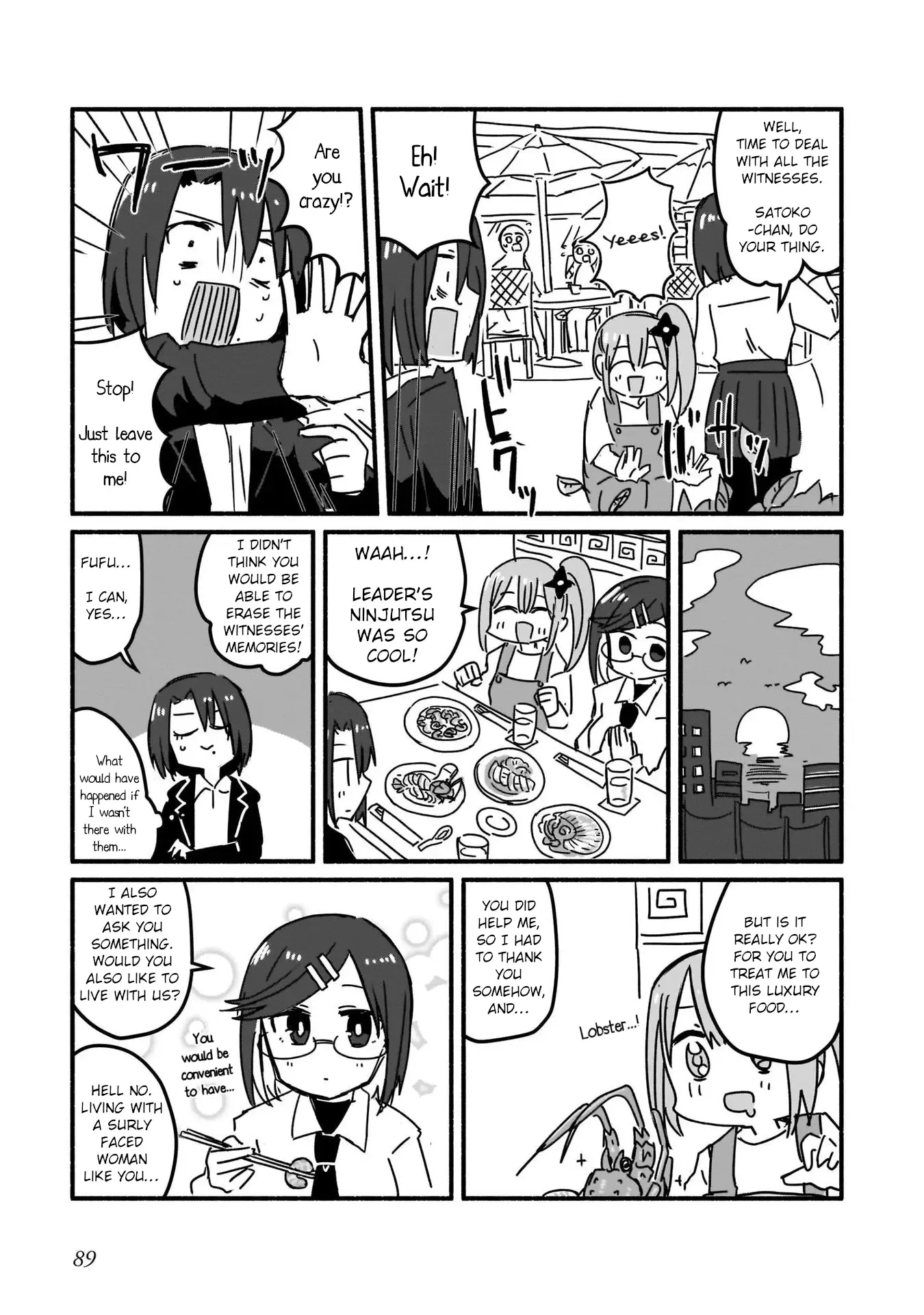 A Ninja and an Assassin Living Together Chapter 5 page 15
