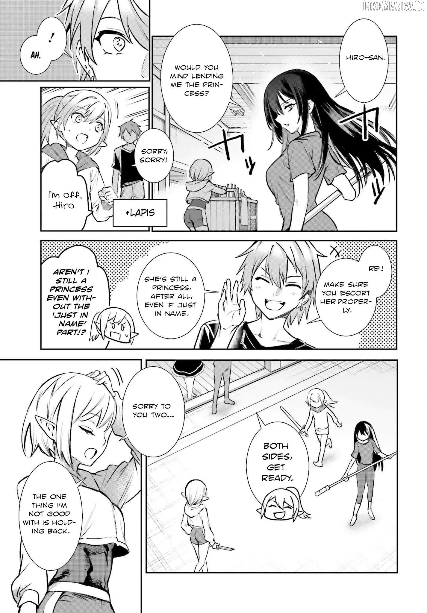 Danshi Kinsei Game Sekai de Ore ga Yarubeki Yuiitsu no Koto - Yuri no Ma ni Hasamaru Otoko to Shite Tensei shite shimaimashita Chapter 5 page 15