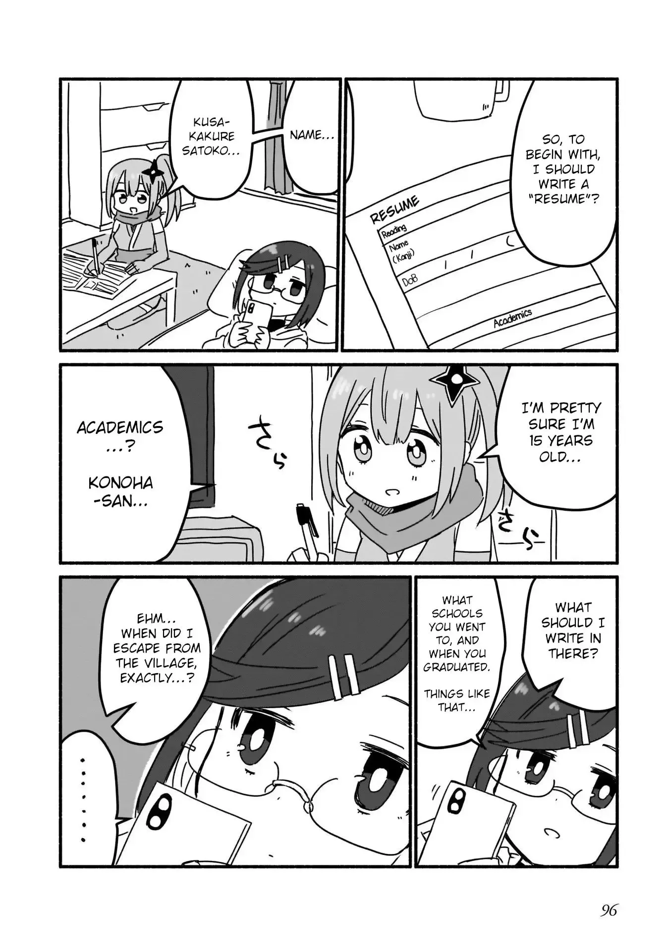 A Ninja and an Assassin Living Together Chapter 6 page 4