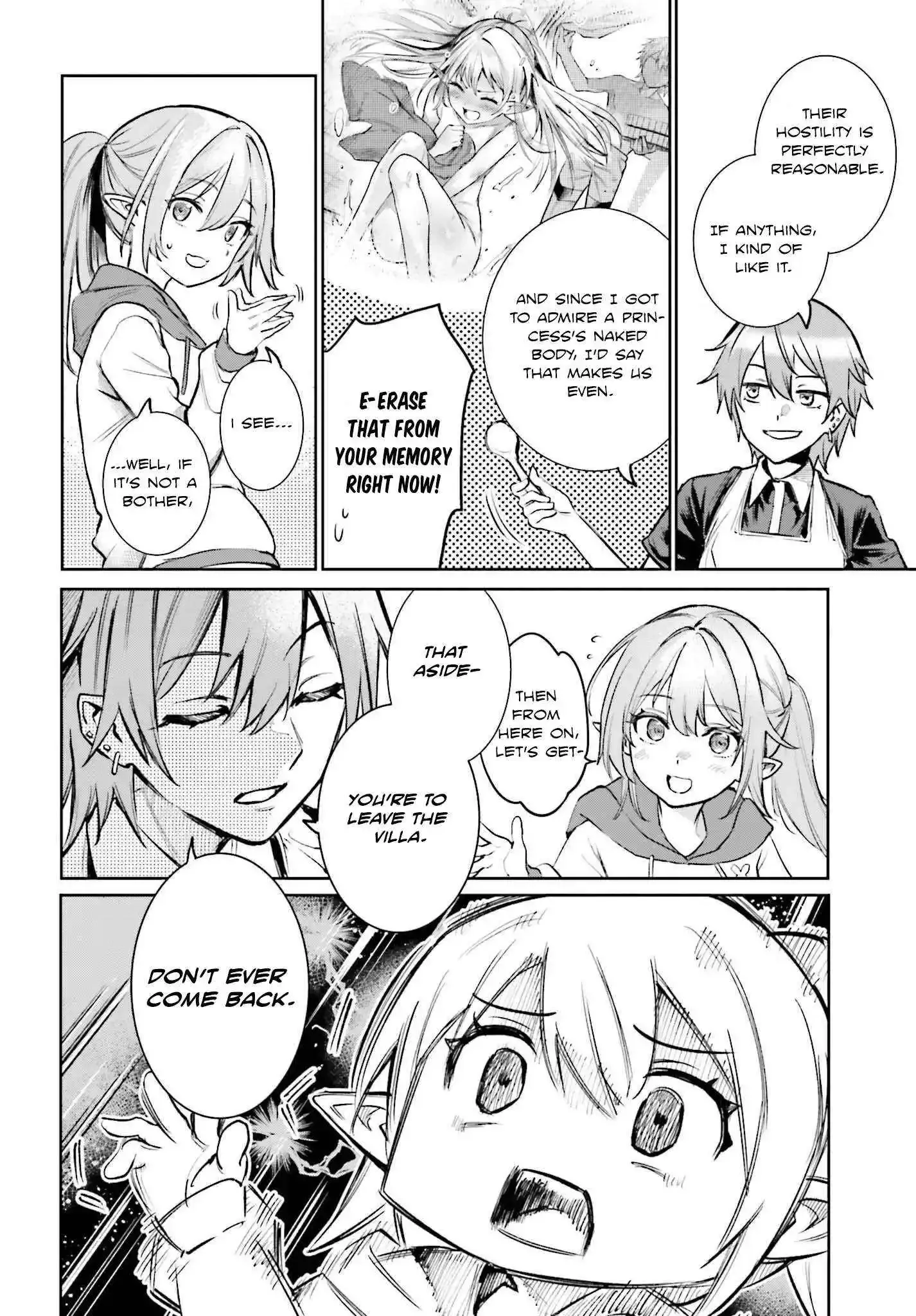 Danshi Kinsei Game Sekai de Ore ga Yarubeki Yuiitsu no Koto - Yuri no Ma ni Hasamaru Otoko to Shite Tensei shite shimaimashita Chapter 6 page 21