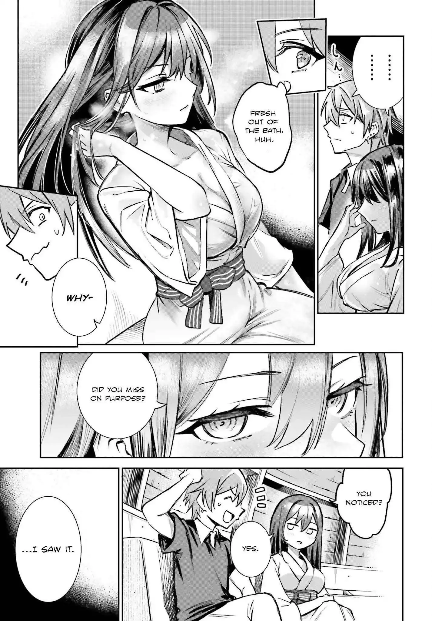 Danshi Kinsei Game Sekai de Ore ga Yarubeki Yuiitsu no Koto - Yuri no Ma ni Hasamaru Otoko to Shite Tensei shite shimaimashita Chapter 6 page 28