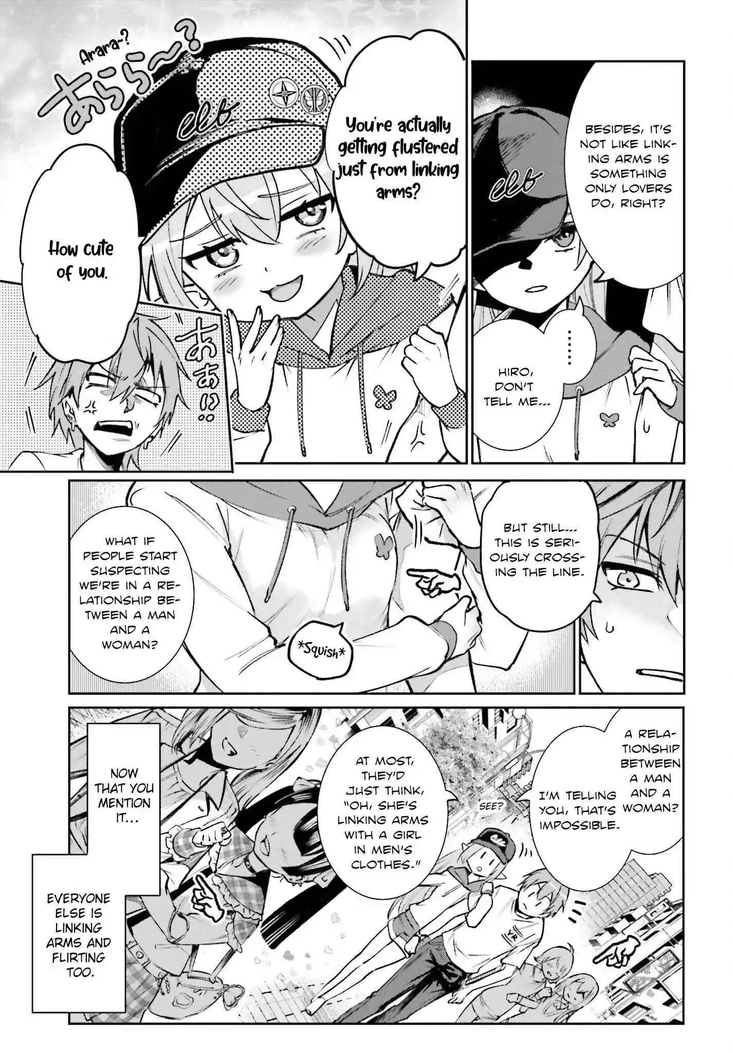 Danshi Kinsei Game Sekai de Ore ga Yarubeki Yuiitsu no Koto - Yuri no Ma ni Hasamaru Otoko to Shite Tensei shite shimaimashita Chapter 7 page 6