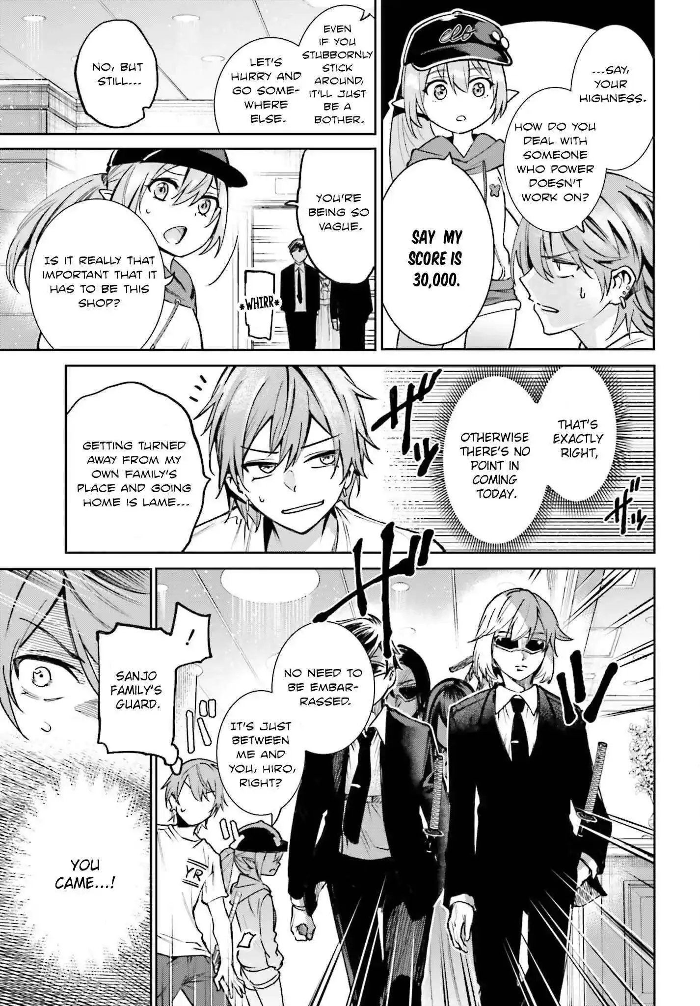 Danshi Kinsei Game Sekai de Ore ga Yarubeki Yuiitsu no Koto - Yuri no Ma ni Hasamaru Otoko to Shite Tensei shite shimaimashita Chapter 7 page 10