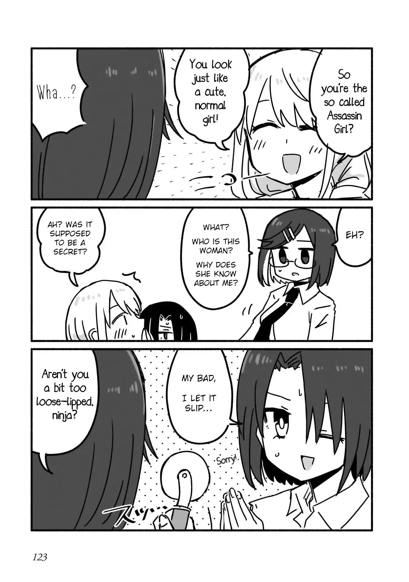 A Ninja and an Assassin Living Together Chapter 7 page 14