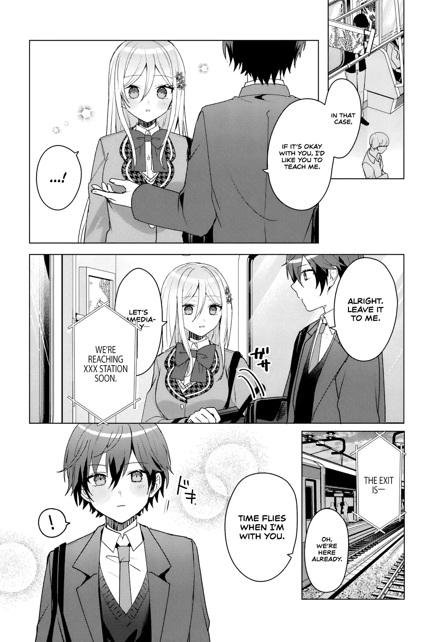 After I Save The Ice Princess From Another School From A Mol*ster, We Started As Friends Chapter 3.1 page 11