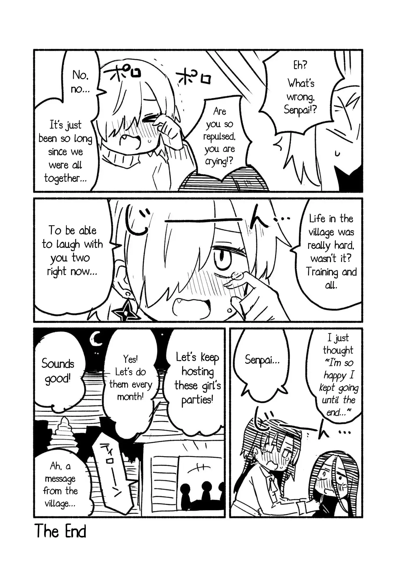 A Ninja and an Assassin Living Together Chapter 9.5 page 8