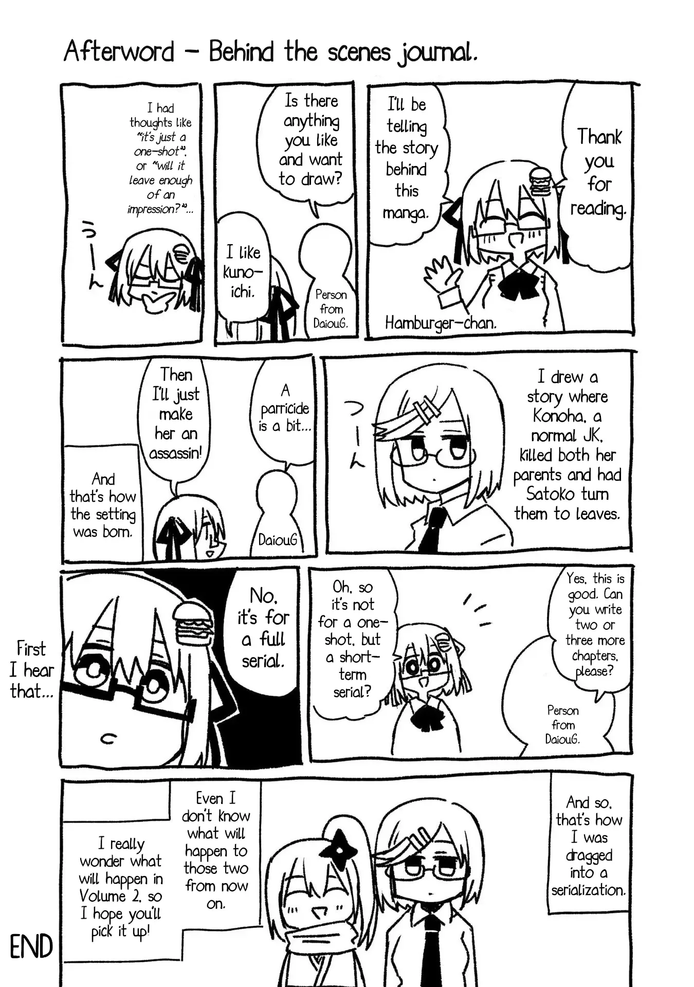 A Ninja and an Assassin Living Together Chapter 9.5 page 13
