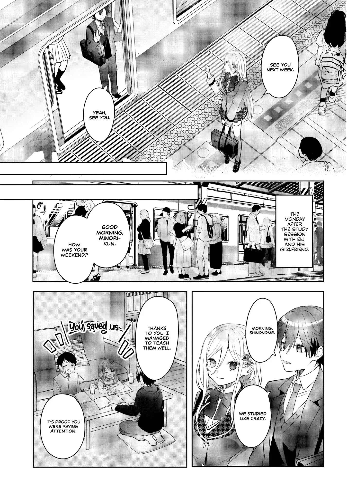 After I Save The Ice Princess From Another School From A Mol*ster, We Started As Friends Chapter 4.1 page 13