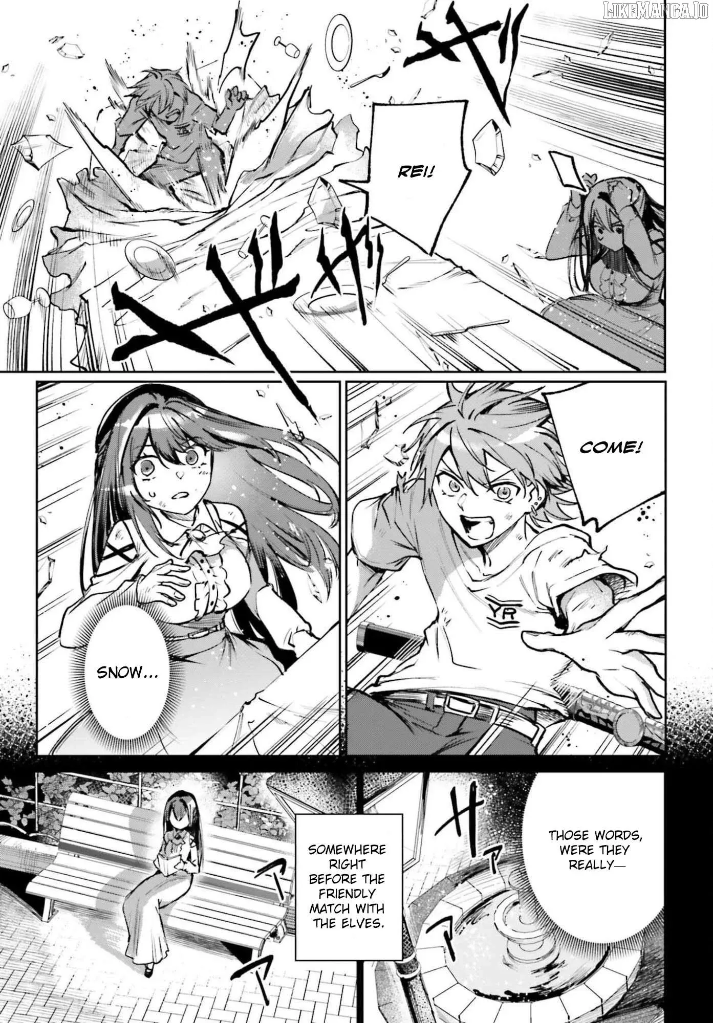 Danshi Kinsei Game Sekai de Ore ga Yarubeki Yuiitsu no Koto - Yuri no Ma ni Hasamaru Otoko to Shite Tensei shite shimaimashita Chapter 9 page 21