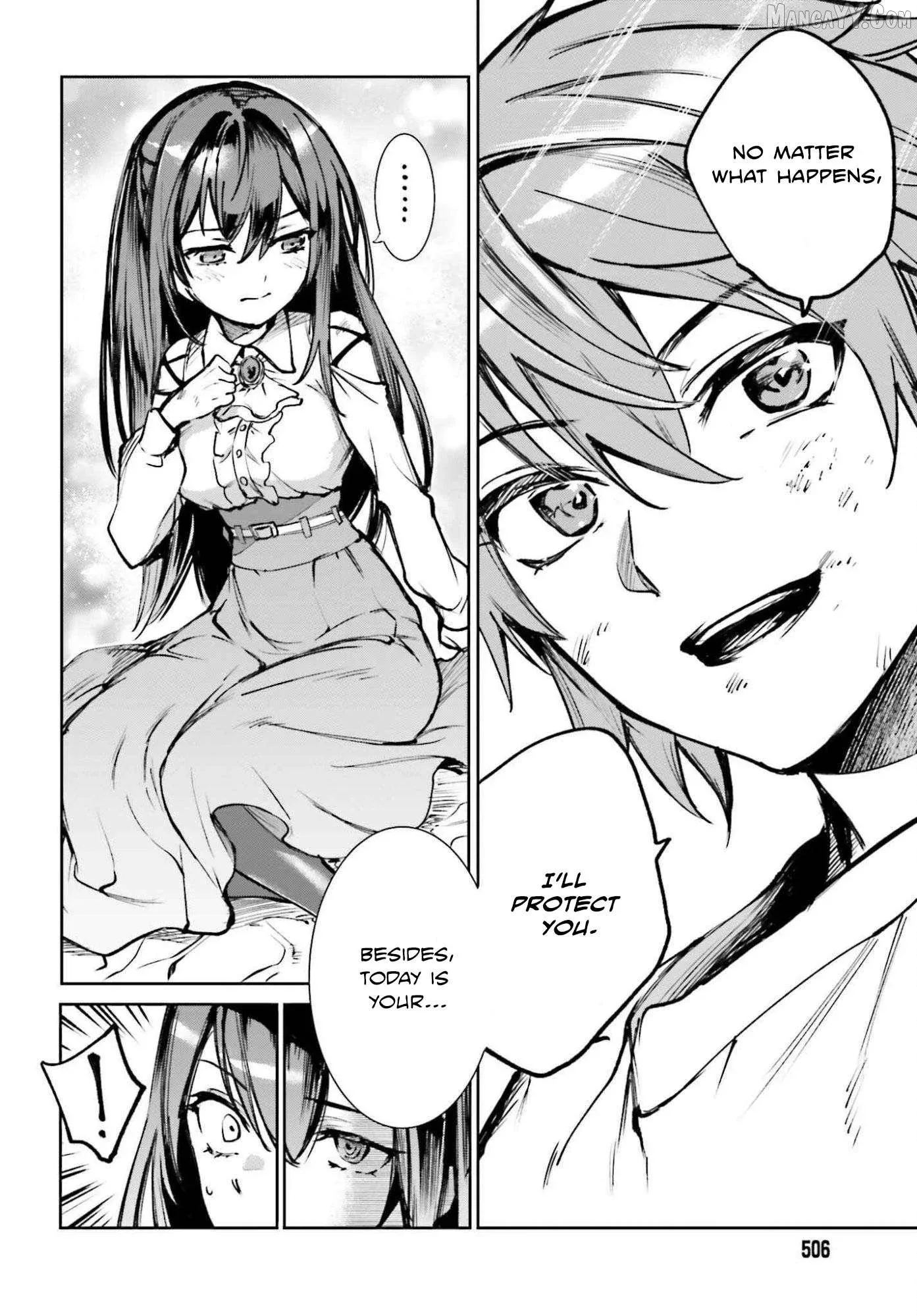 Danshi Kinsei Game Sekai de Ore ga Yarubeki Yuiitsu no Koto - Yuri no Ma ni Hasamaru Otoko to Shite Tensei shite shimaimashita Chapter 10 page 4