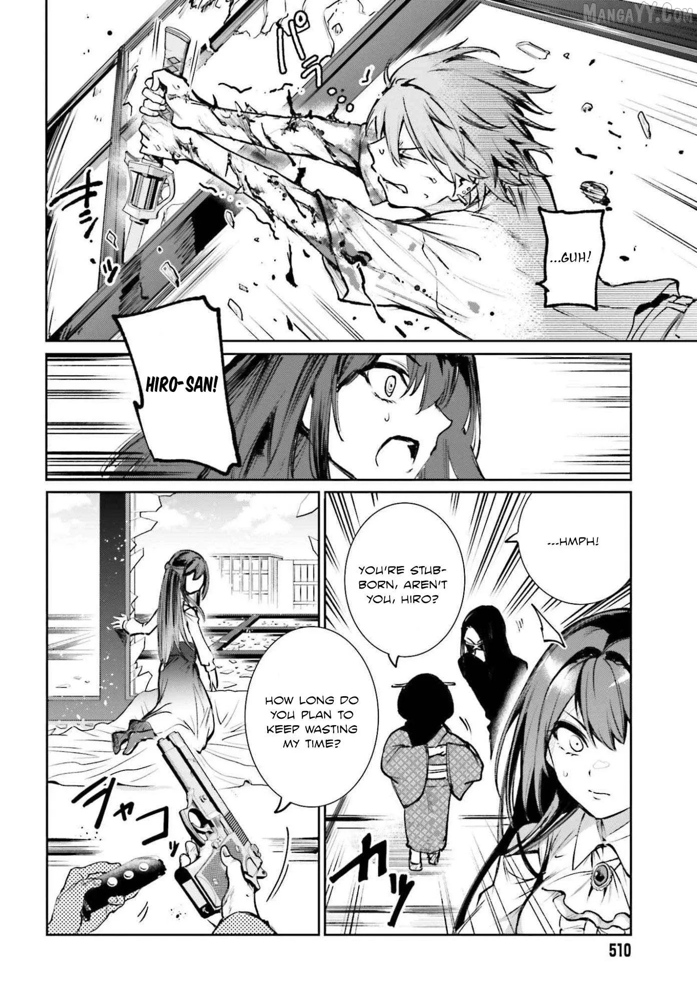 Danshi Kinsei Game Sekai de Ore ga Yarubeki Yuiitsu no Koto - Yuri no Ma ni Hasamaru Otoko to Shite Tensei shite shimaimashita Chapter 10 page 8