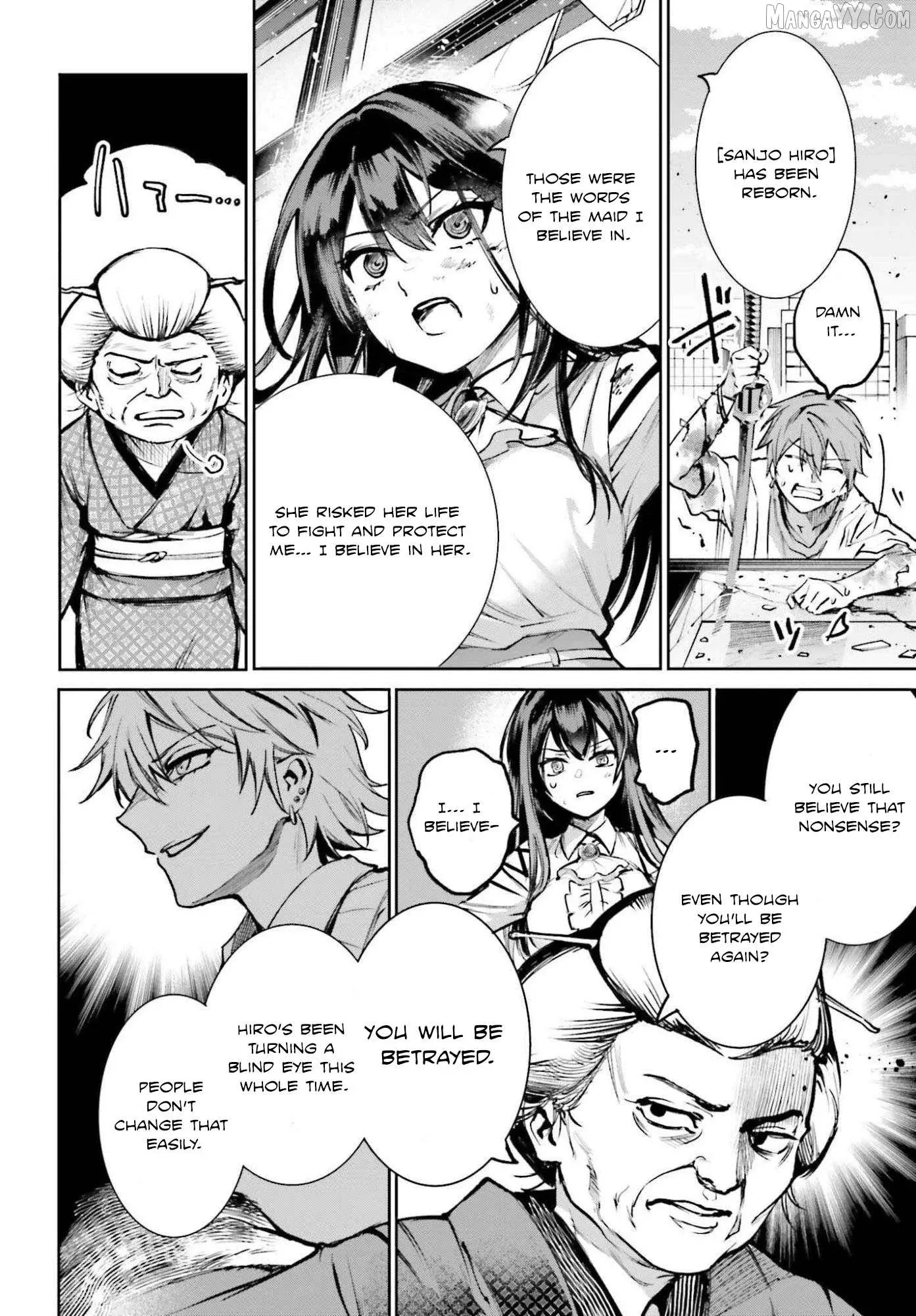 Danshi Kinsei Game Sekai de Ore ga Yarubeki Yuiitsu no Koto - Yuri no Ma ni Hasamaru Otoko to Shite Tensei shite shimaimashita Chapter 10 page 10
