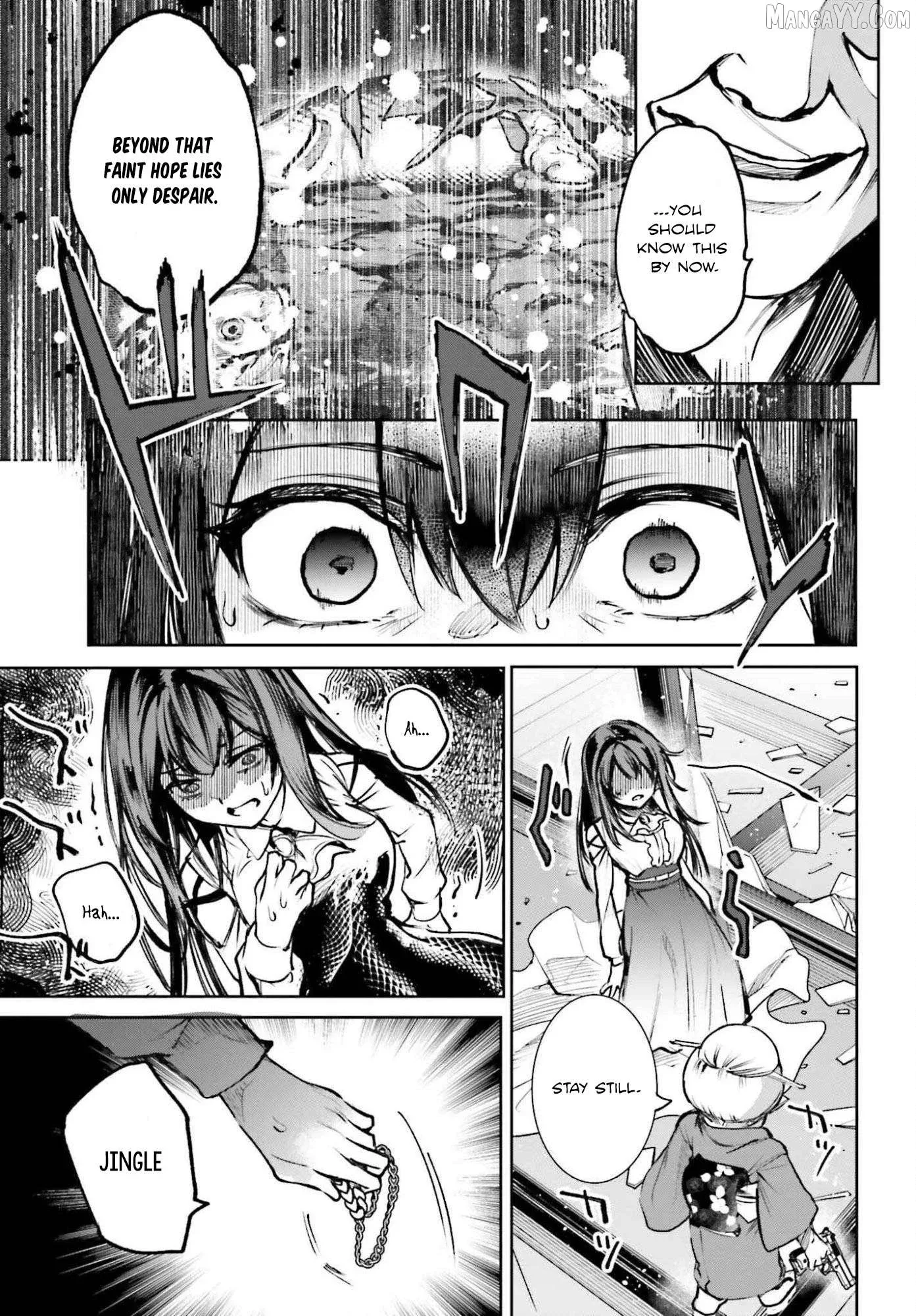 Danshi Kinsei Game Sekai de Ore ga Yarubeki Yuiitsu no Koto - Yuri no Ma ni Hasamaru Otoko to Shite Tensei shite shimaimashita Chapter 10 page 11