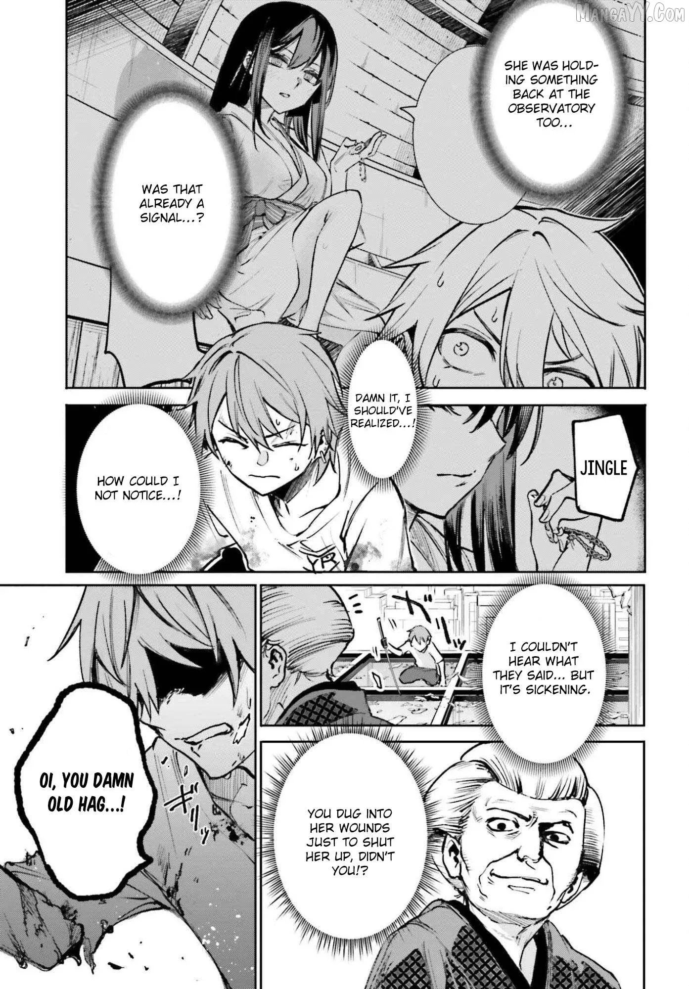 Danshi Kinsei Game Sekai de Ore ga Yarubeki Yuiitsu no Koto - Yuri no Ma ni Hasamaru Otoko to Shite Tensei shite shimaimashita Chapter 10 page 13