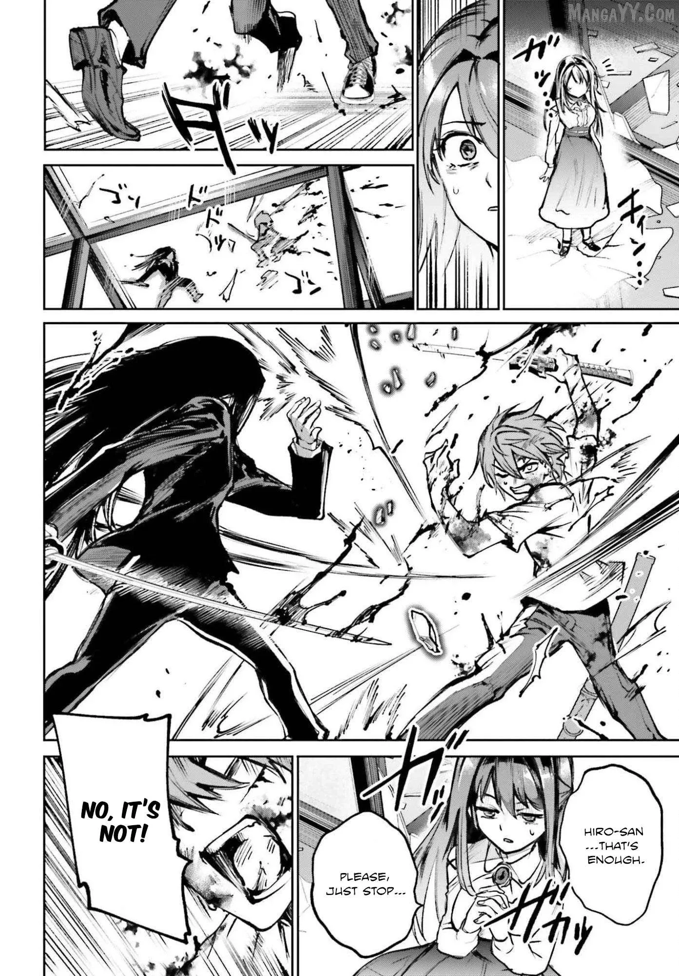 Danshi Kinsei Game Sekai de Ore ga Yarubeki Yuiitsu no Koto - Yuri no Ma ni Hasamaru Otoko to Shite Tensei shite shimaimashita Chapter 10 page 22