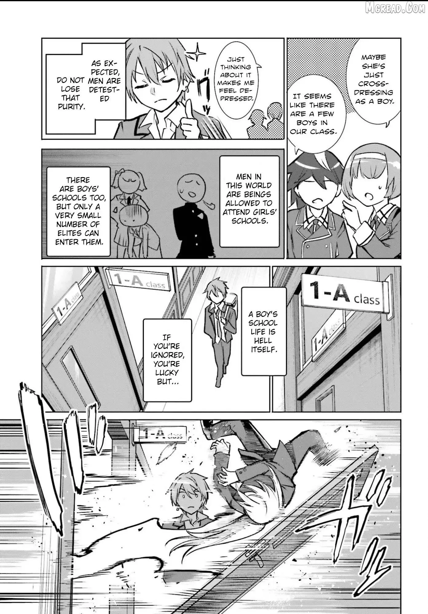 Danshi Kinsei Game Sekai de Ore ga Yarubeki Yuiitsu no Koto - Yuri no Ma ni Hasamaru Otoko to Shite Tensei shite shimaimashita Chapter 12 page 5