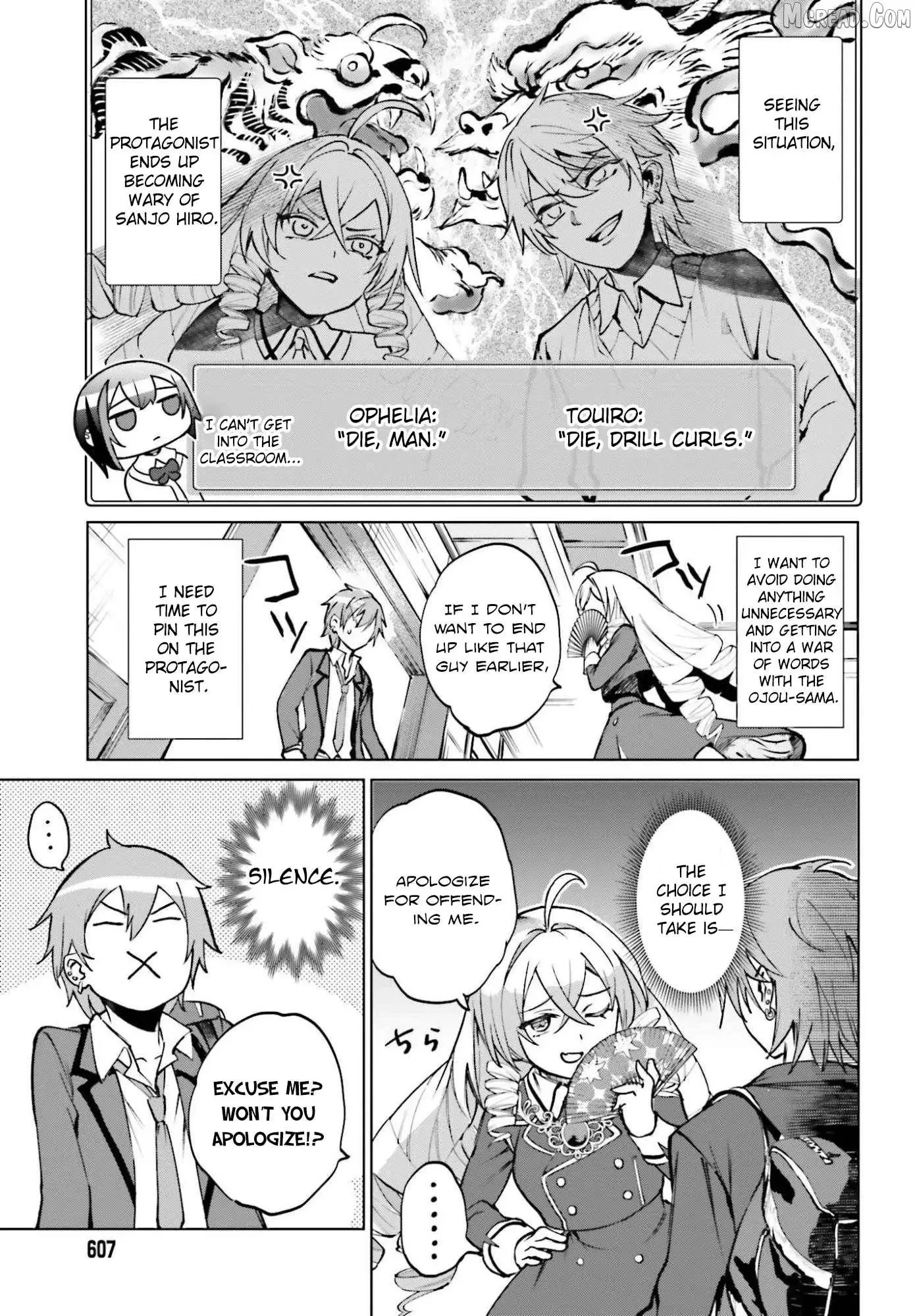 Danshi Kinsei Game Sekai de Ore ga Yarubeki Yuiitsu no Koto - Yuri no Ma ni Hasamaru Otoko to Shite Tensei shite shimaimashita Chapter 12 page 9