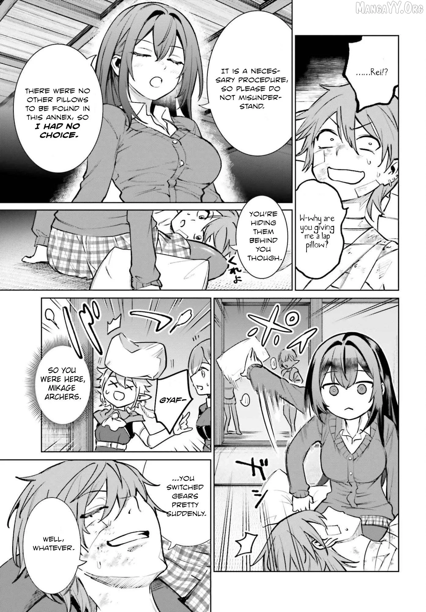 Danshi Kinsei Game Sekai de Ore ga Yarubeki Yuiitsu no Koto - Yuri no Ma ni Hasamaru Otoko to Shite Tensei shite shimaimashita Chapter 11 page 15