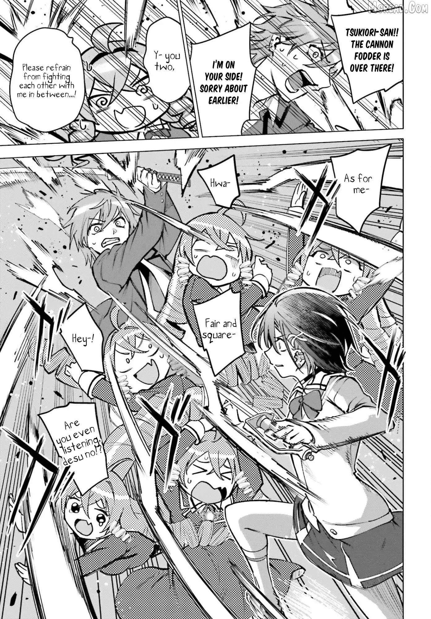Danshi Kinsei Game Sekai de Ore ga Yarubeki Yuiitsu no Koto - Yuri no Ma ni Hasamaru Otoko to Shite Tensei shite shimaimashita Chapter 12 page 21
