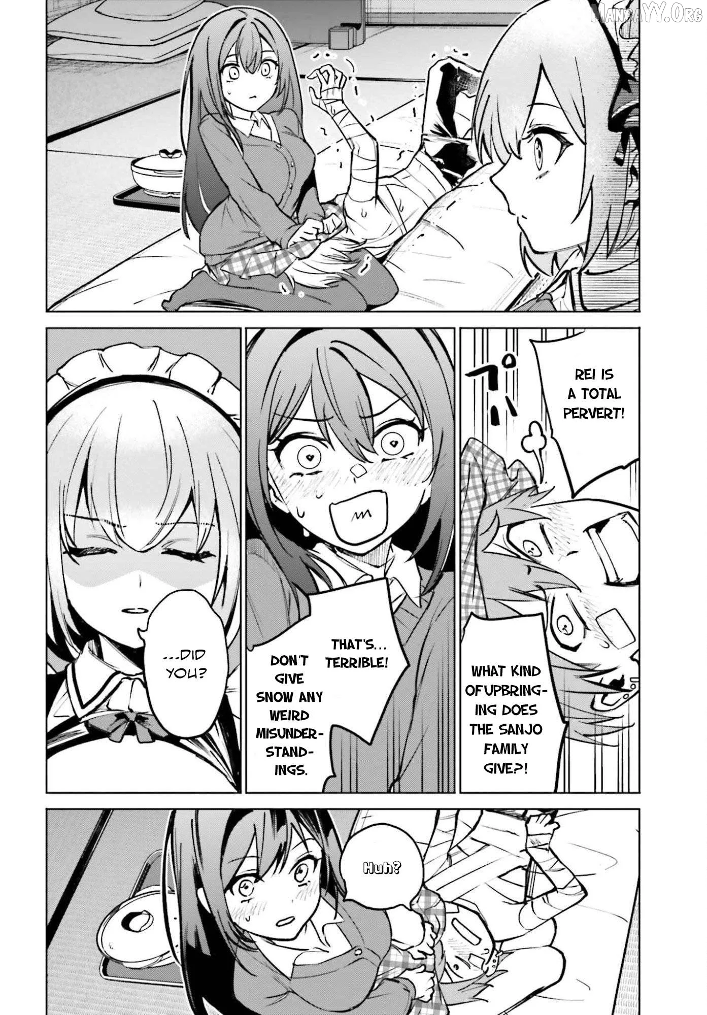 Danshi Kinsei Game Sekai de Ore ga Yarubeki Yuiitsu no Koto - Yuri no Ma ni Hasamaru Otoko to Shite Tensei shite shimaimashita Chapter 11 page 24