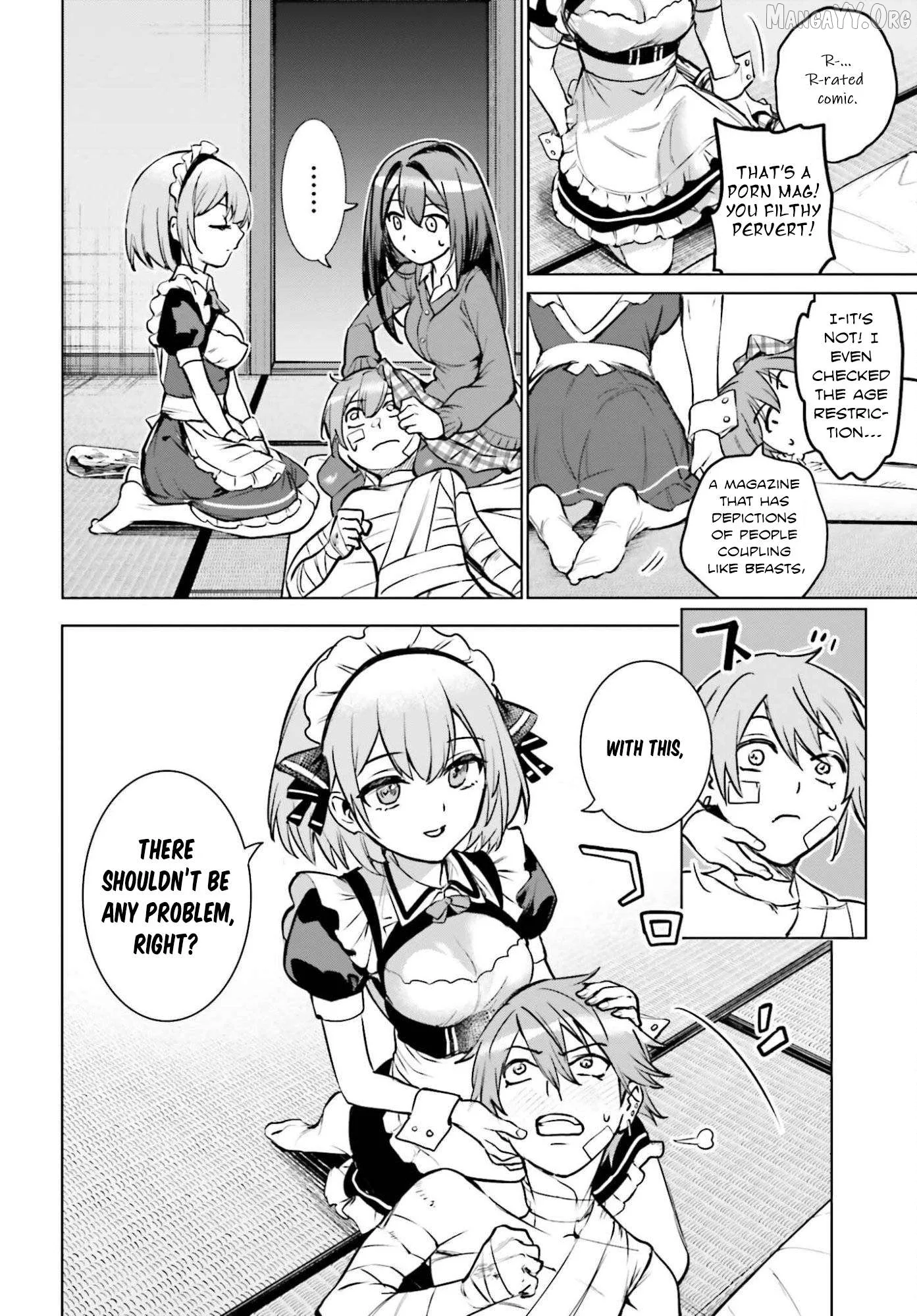Danshi Kinsei Game Sekai de Ore ga Yarubeki Yuiitsu no Koto - Yuri no Ma ni Hasamaru Otoko to Shite Tensei shite shimaimashita Chapter 11 page 26