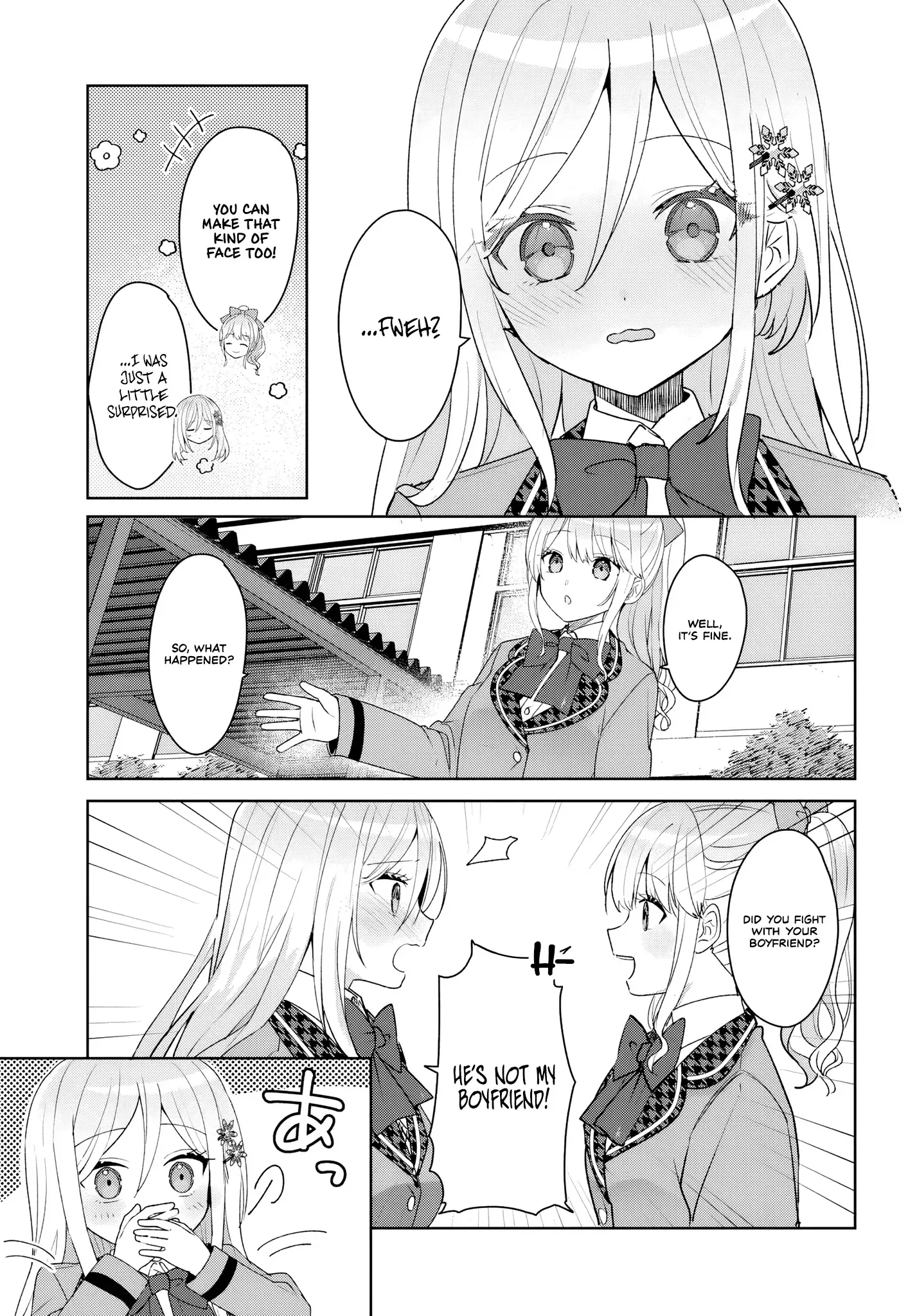 After I Save The Ice Princess From Another School From A Mol*ster, We Started As Friends Chapter 5 page 7