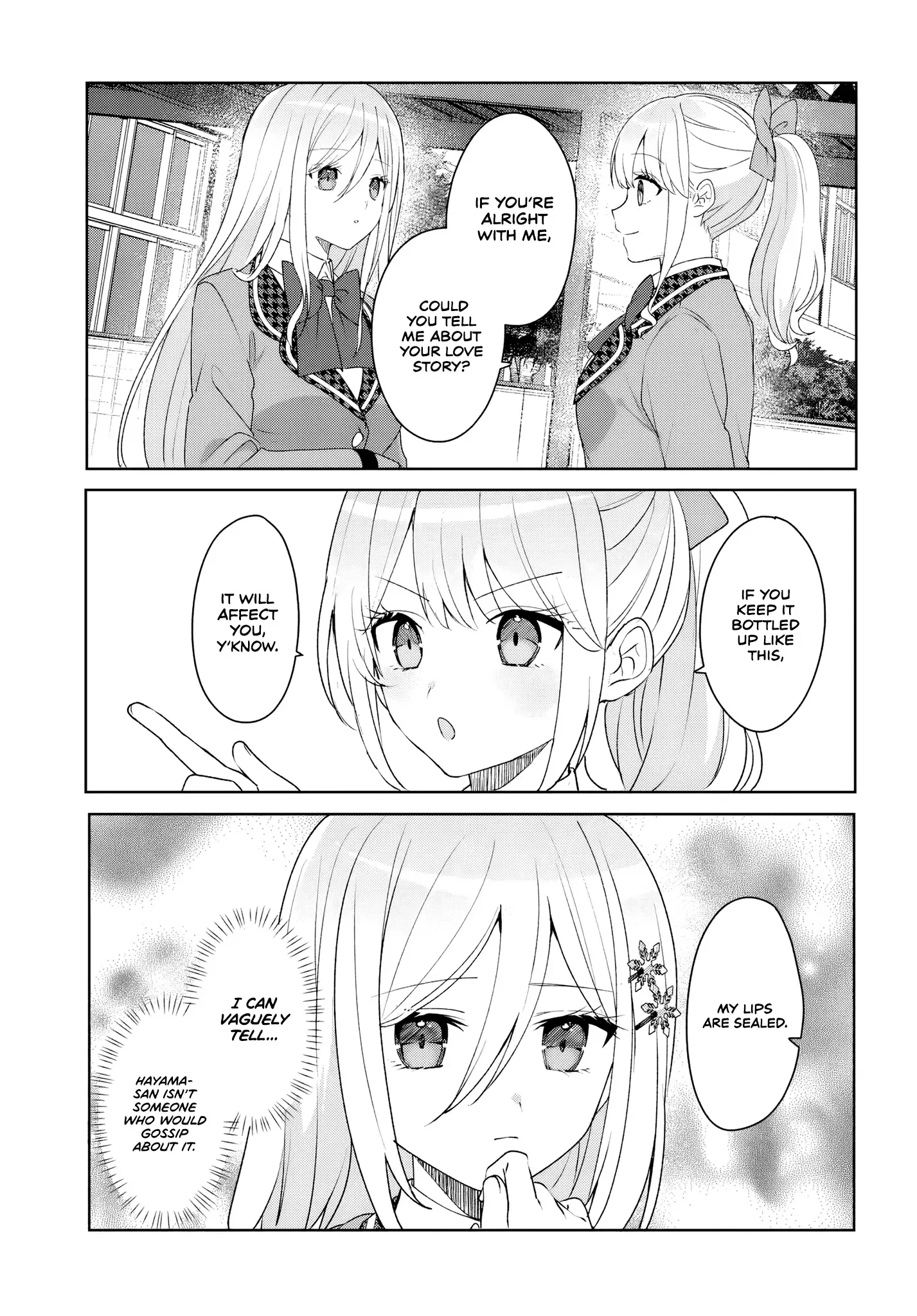 After I Save The Ice Princess From Another School From A Mol*ster, We Started As Friends Chapter 5 page 9